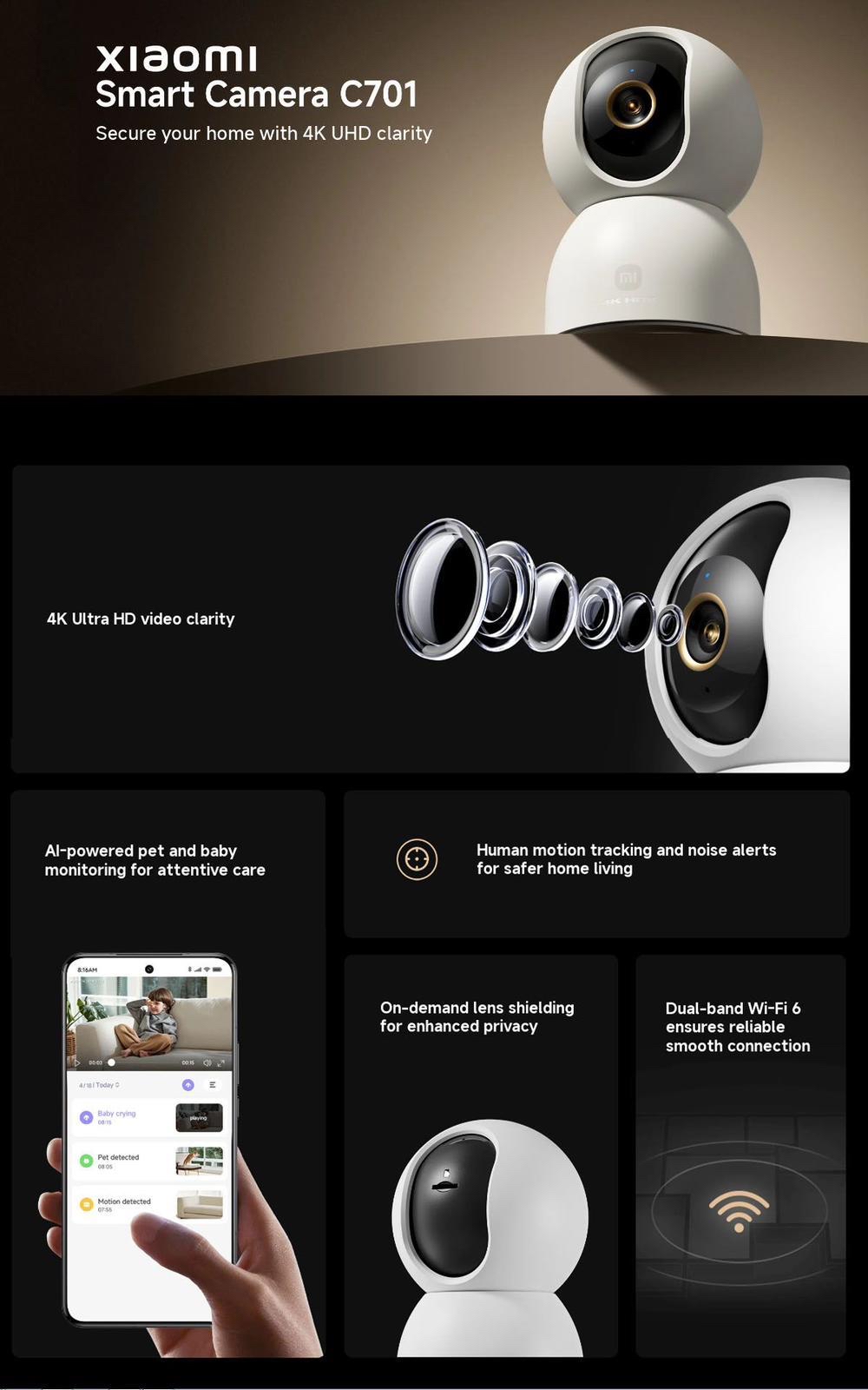Xiaomi 智能攝影機 C701