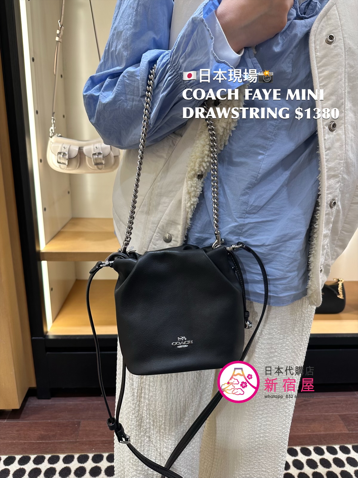 COACH FAYE MINI SHOULDER BAG