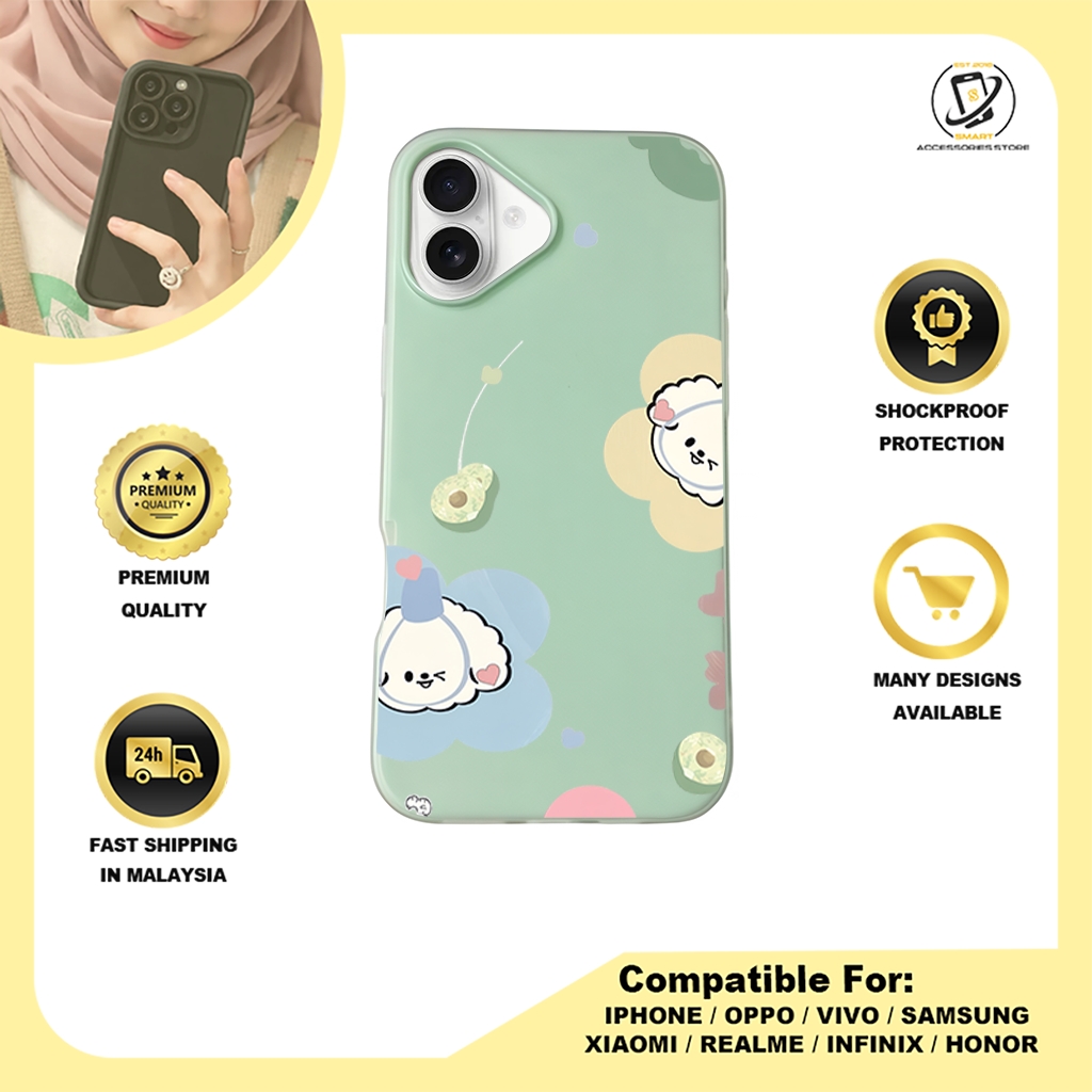 JELLY CASE PHONE FOR IPHONE - DESIGN CUTE B