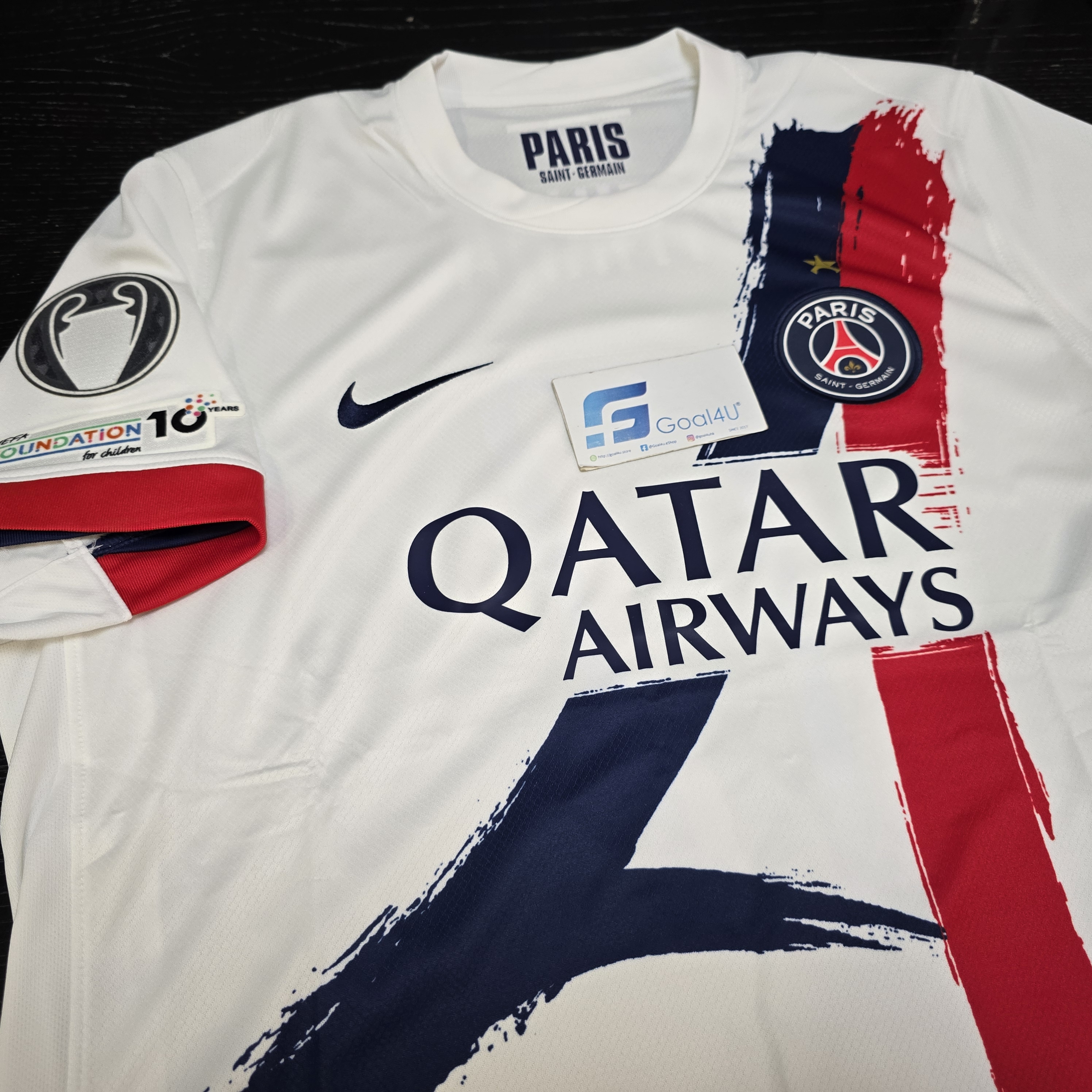 Nike PSG 巴黎聖日門 2024-25/ 2025-26作客 球迷版球衣 (附字章選項)