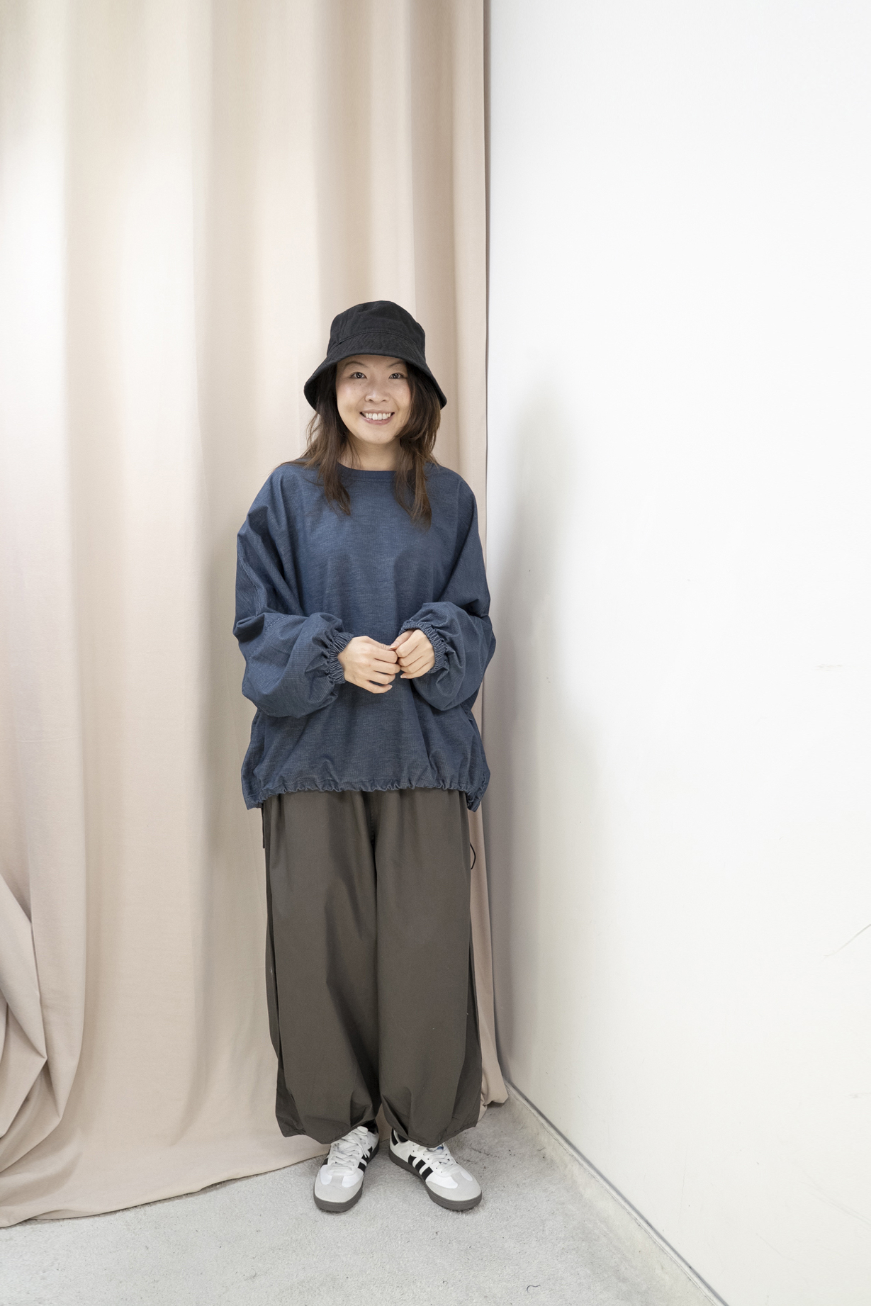 輕薄氣球褲（2色）