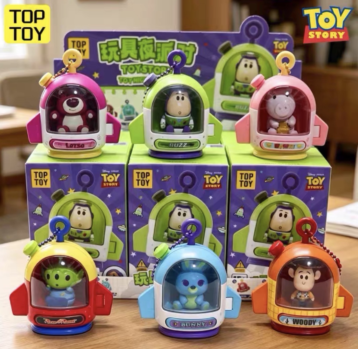 三眼仔拍卡發光八達通（toy story 系列）