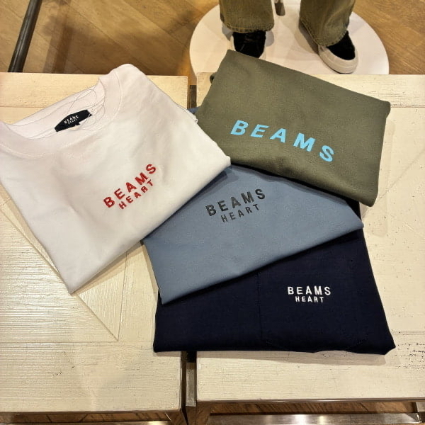 日本BEAMS HEART 刺繡衫