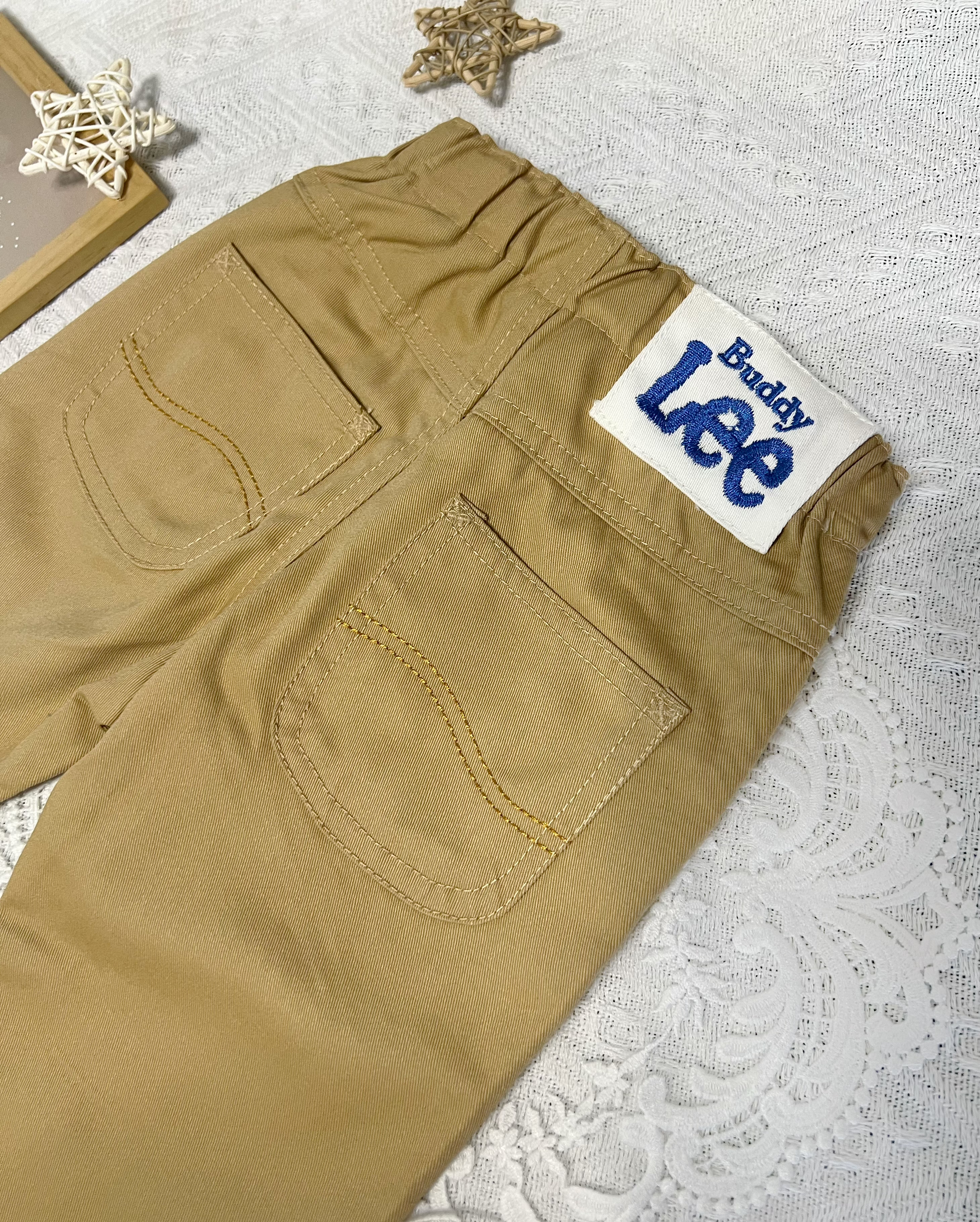 ▫️現貨▫️BUDDY LEE杏色長褲