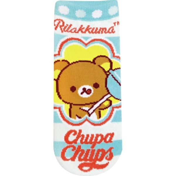 ### 鬆弛熊 × Chupa Chups 聯乘女裝船襪 (3款）