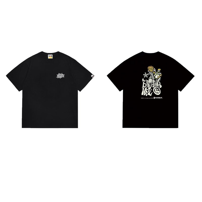 Bape Graffiti Bape Relaxed Fit Tee