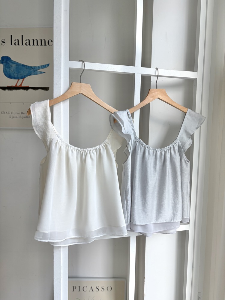 Luna Flutter Top (Mint)