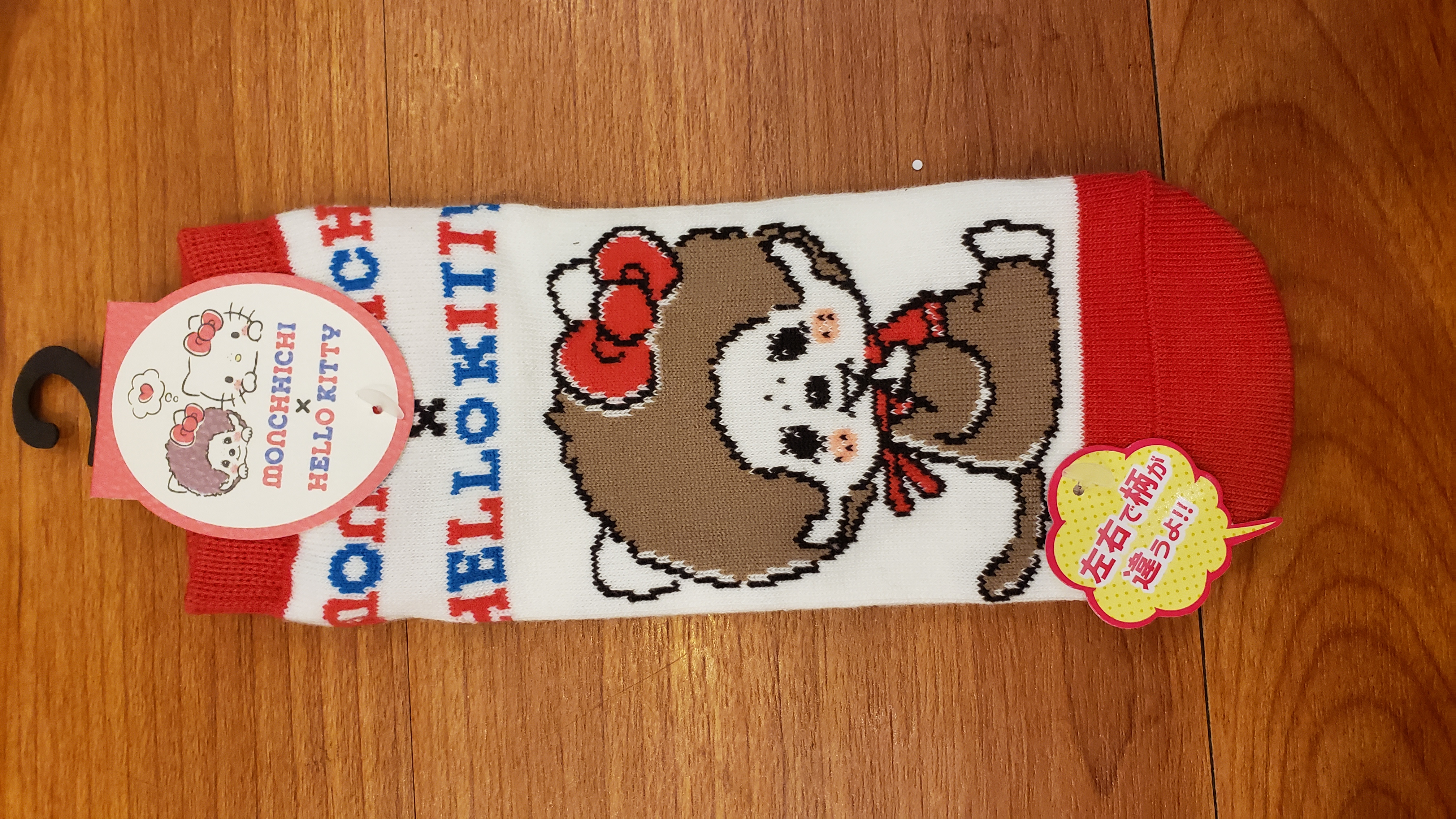 Monchhichi X Hello kitty 襪MGL-65-0201