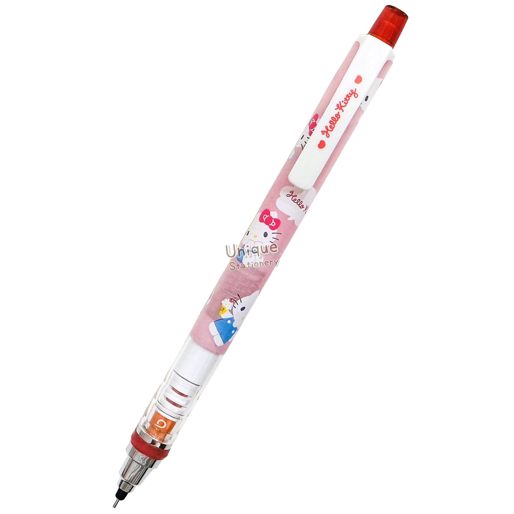 現貨｜Sanrio Hello Kitty 日版 Uni KURU TOGA 0.5mm 不斷芯旋轉自動 鉛芯筆 (306740)