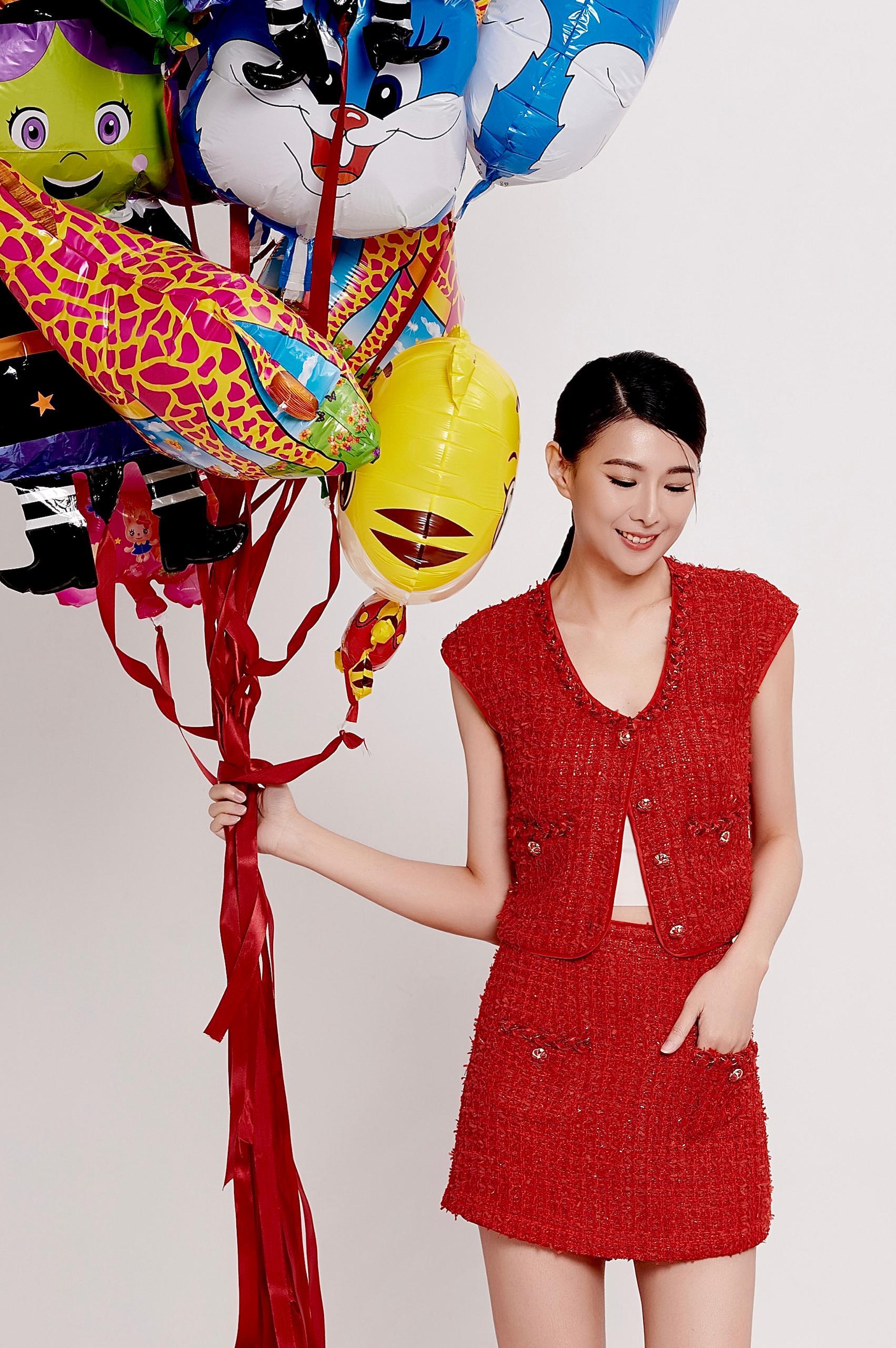 独家无袖小香风上衣 2640