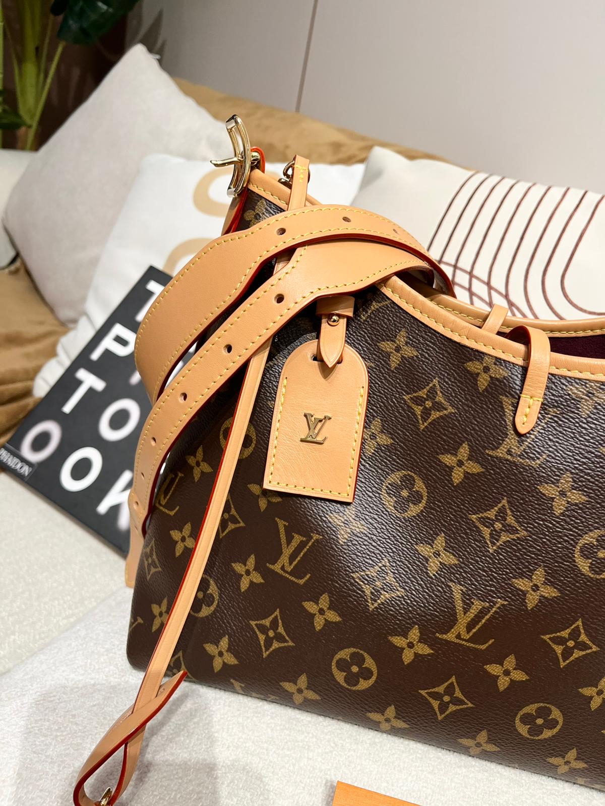 LV Carryall PM 100%Authentic, 98%New ✅收據✅塵袋✅盒