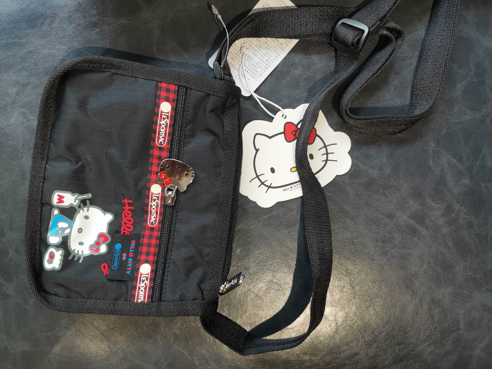 【現貨】日本限定版 LeSportsac Hello Kitty 百搭撥水斜揹袋