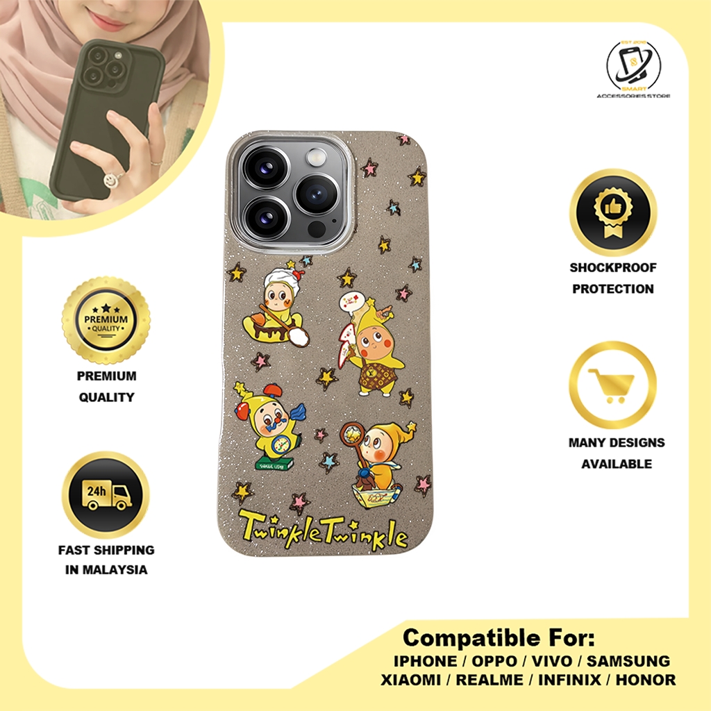 BLING CASE PHONE FOR IPHONE - DESIGN TWINKLE B