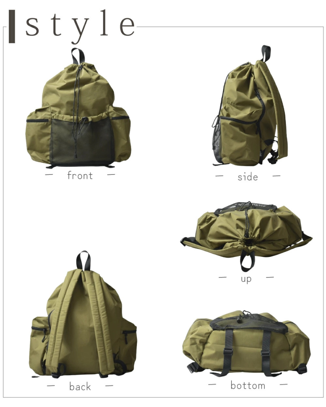 代購【 日本直送 KiU 輕量防水 可摺疊 背囊｜Lightweight Water Resistance Packable Backpack 】