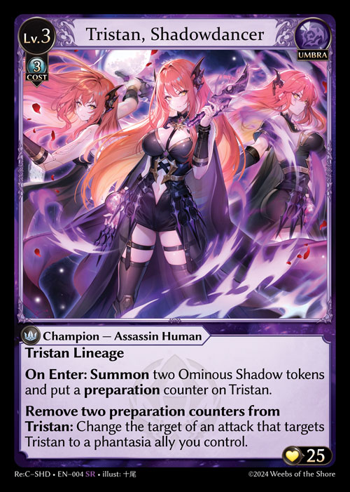 Tristan, Shadowdancer / Re:C-SHD-004 (SR)
