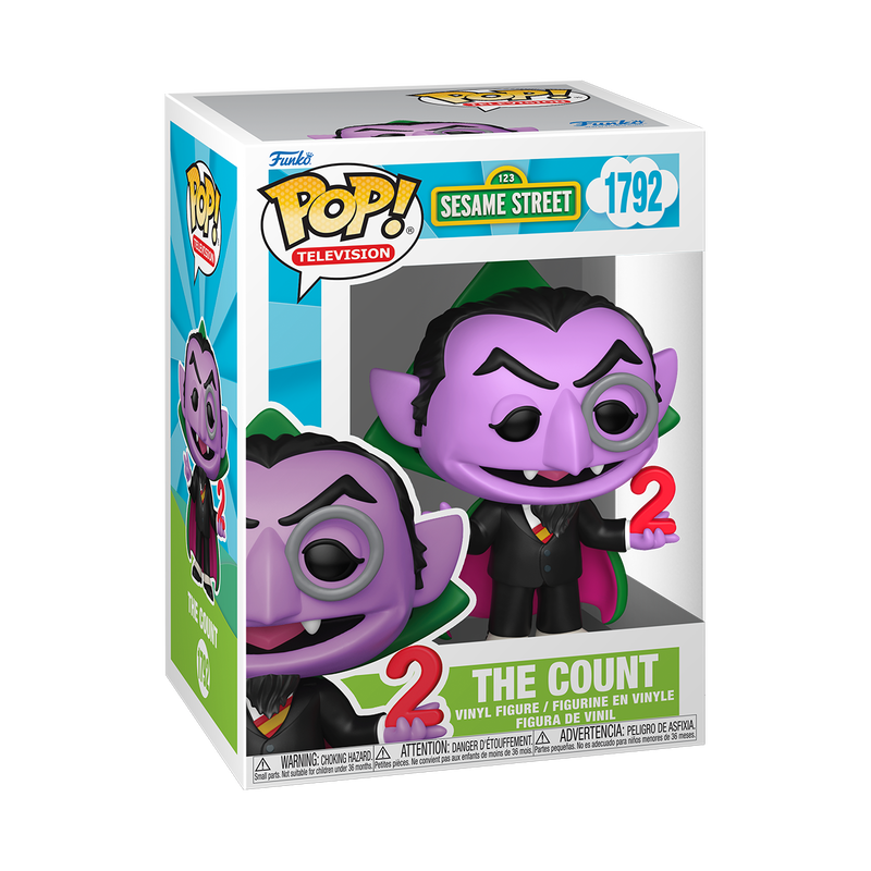 📦訂購 美國代購 Funko POP! SESAME STREET The Count Figure 芝麻街 模型