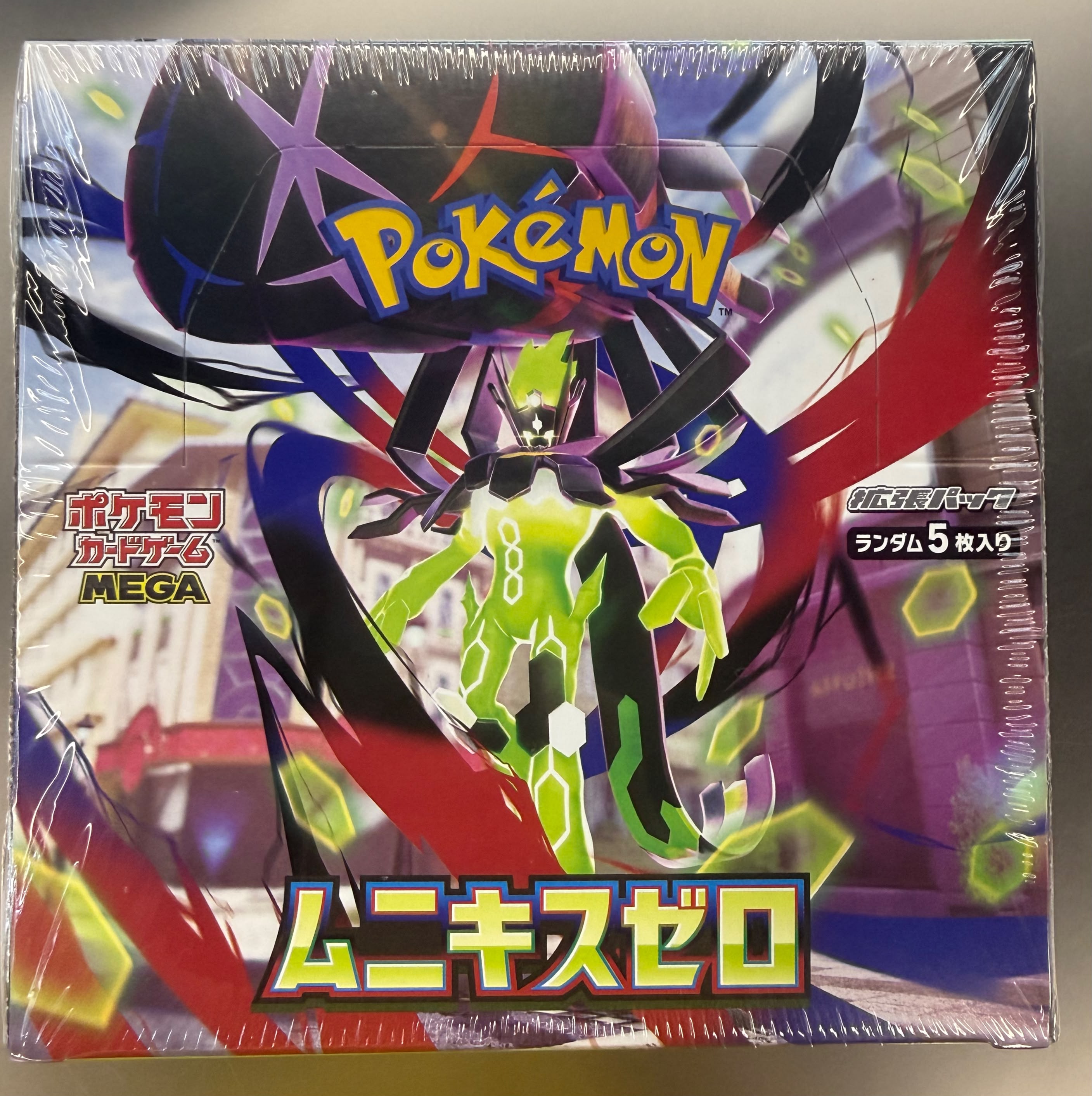 寶可夢卡牌遊戲 MEGA Munichis Zero 擴充包盒