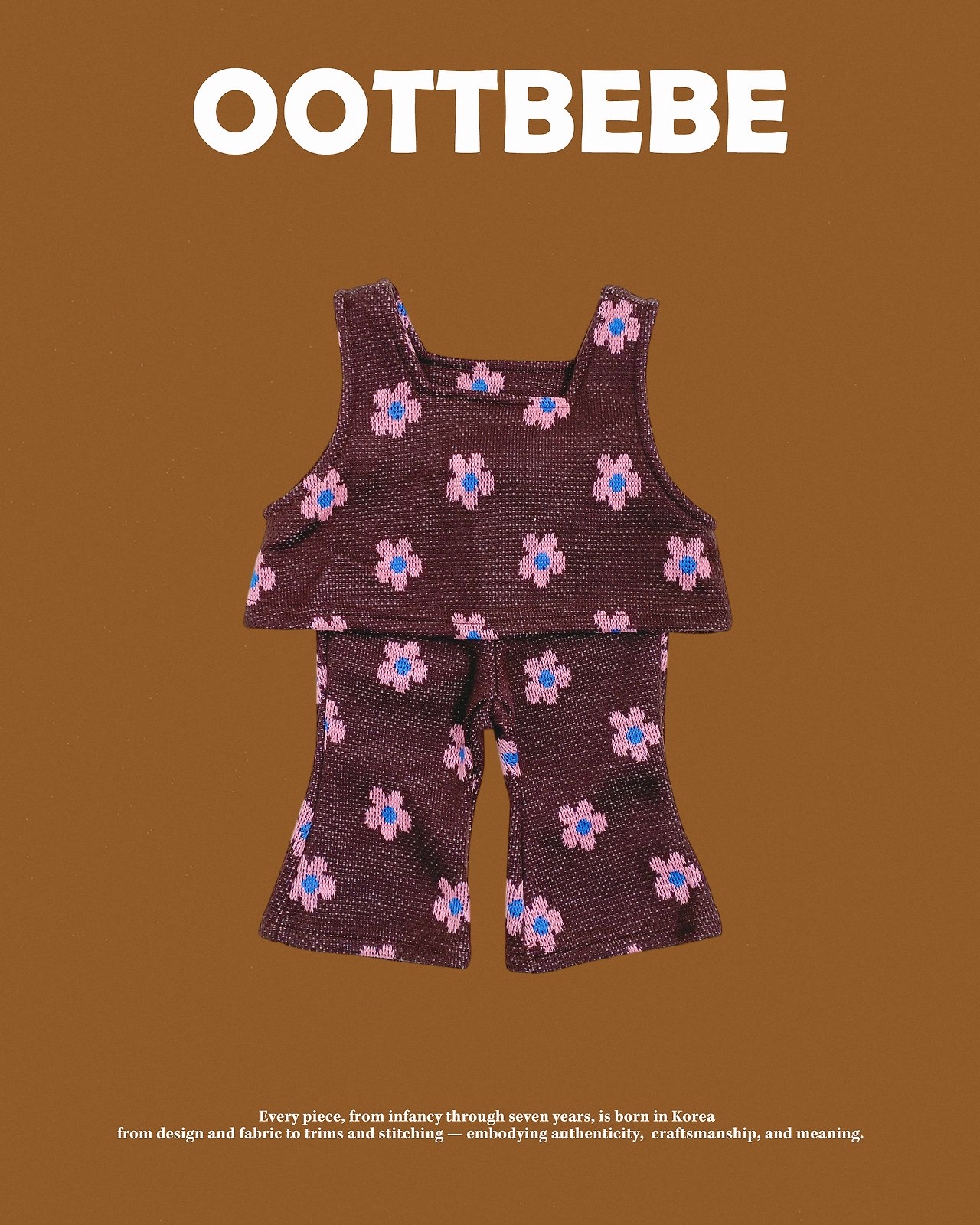 OOTT | Flower knit set