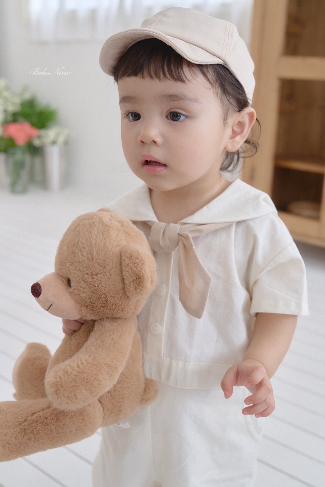 ☀️預訂 韓國直送☀️🇰🇷Bebenine兩色水手領巾短袖連身服