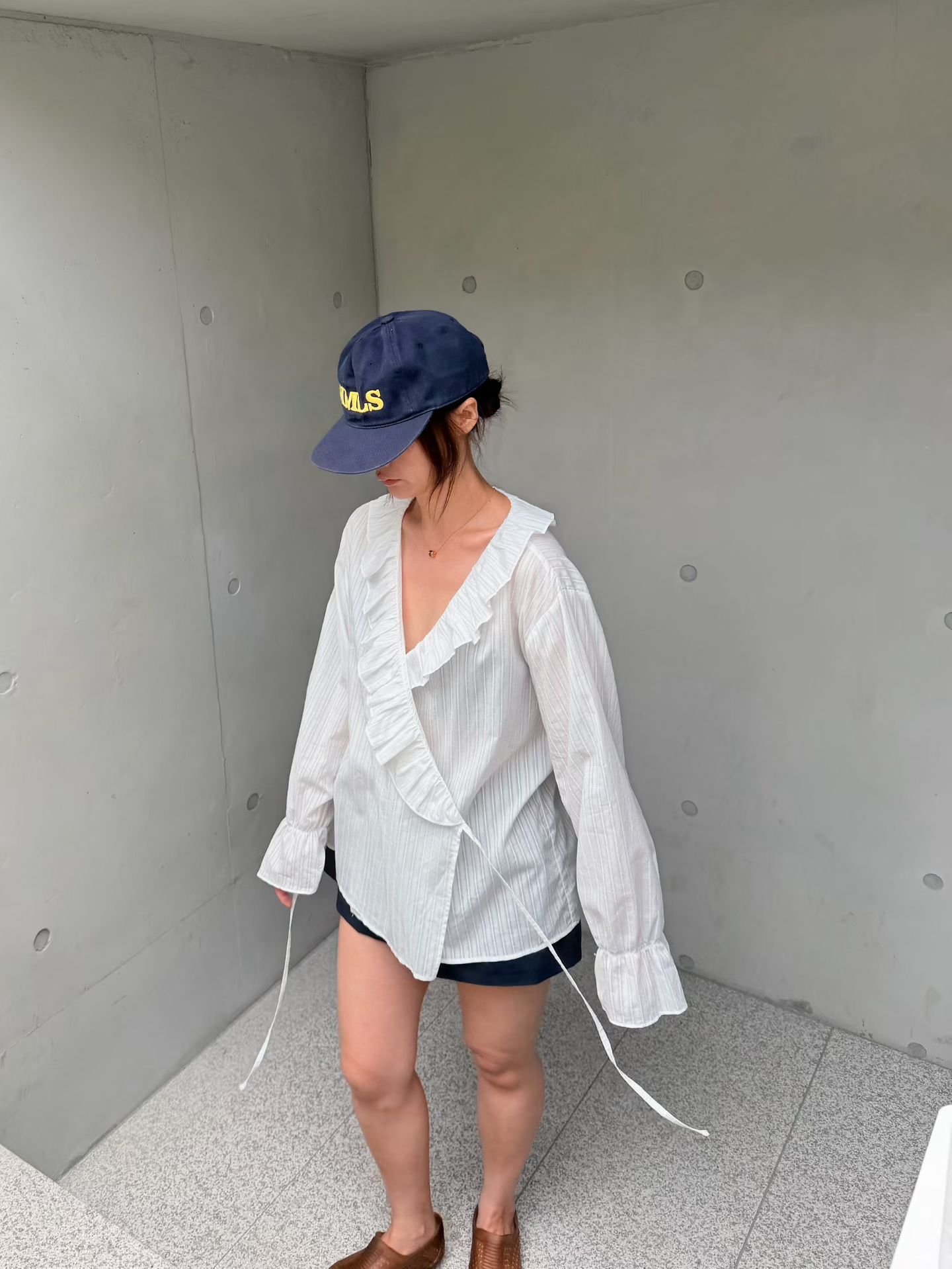 🇰🇷東大門女裝 | raffles shirt white