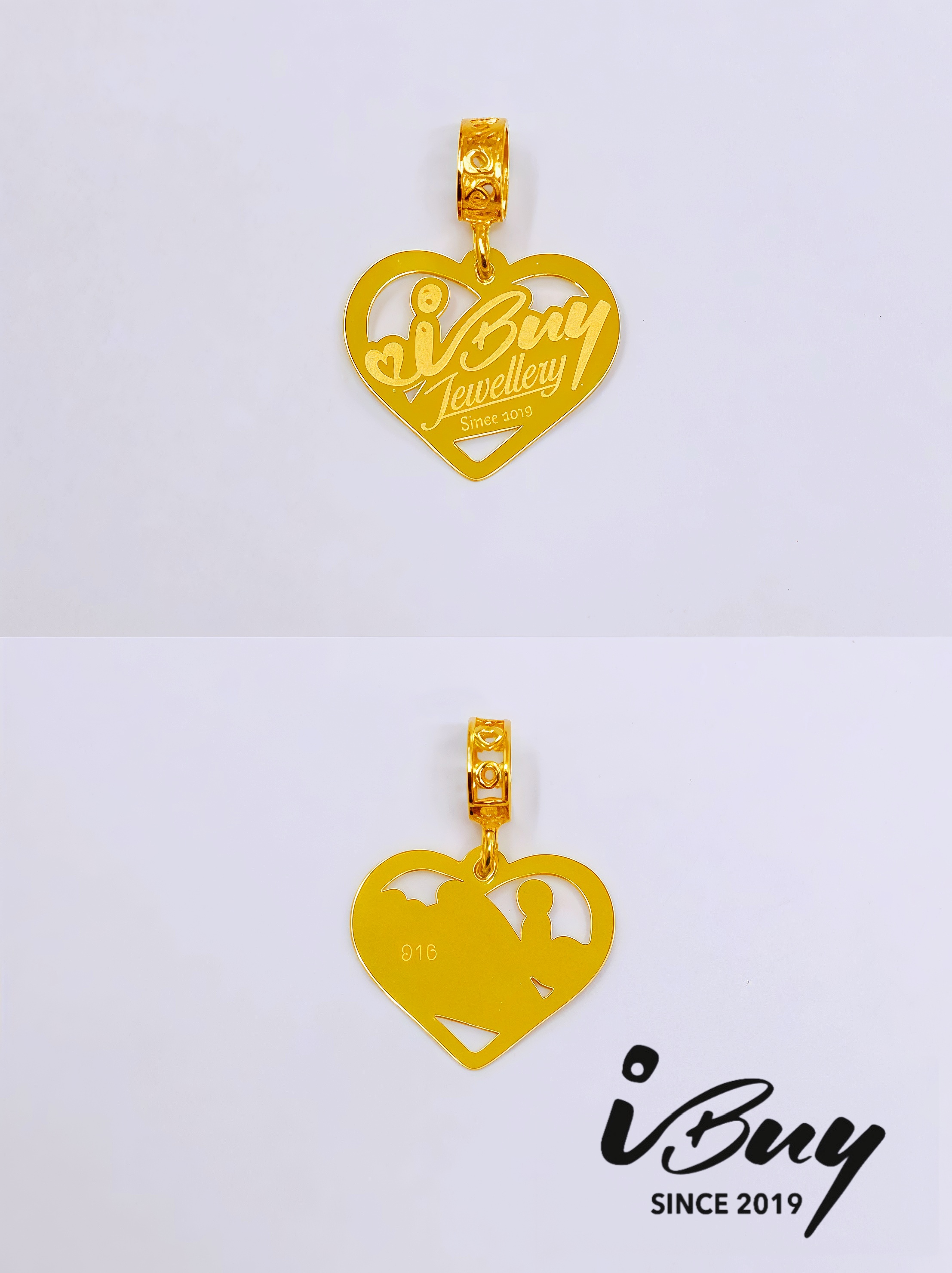 916 GOLD IBUY CHARM 916 金 IBUY串咀