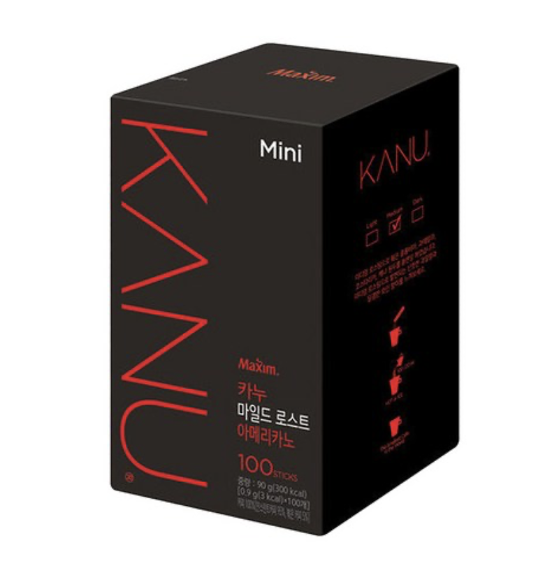 韓國 MAXIM KANU 烘培 美式即溶咖啡  套裝