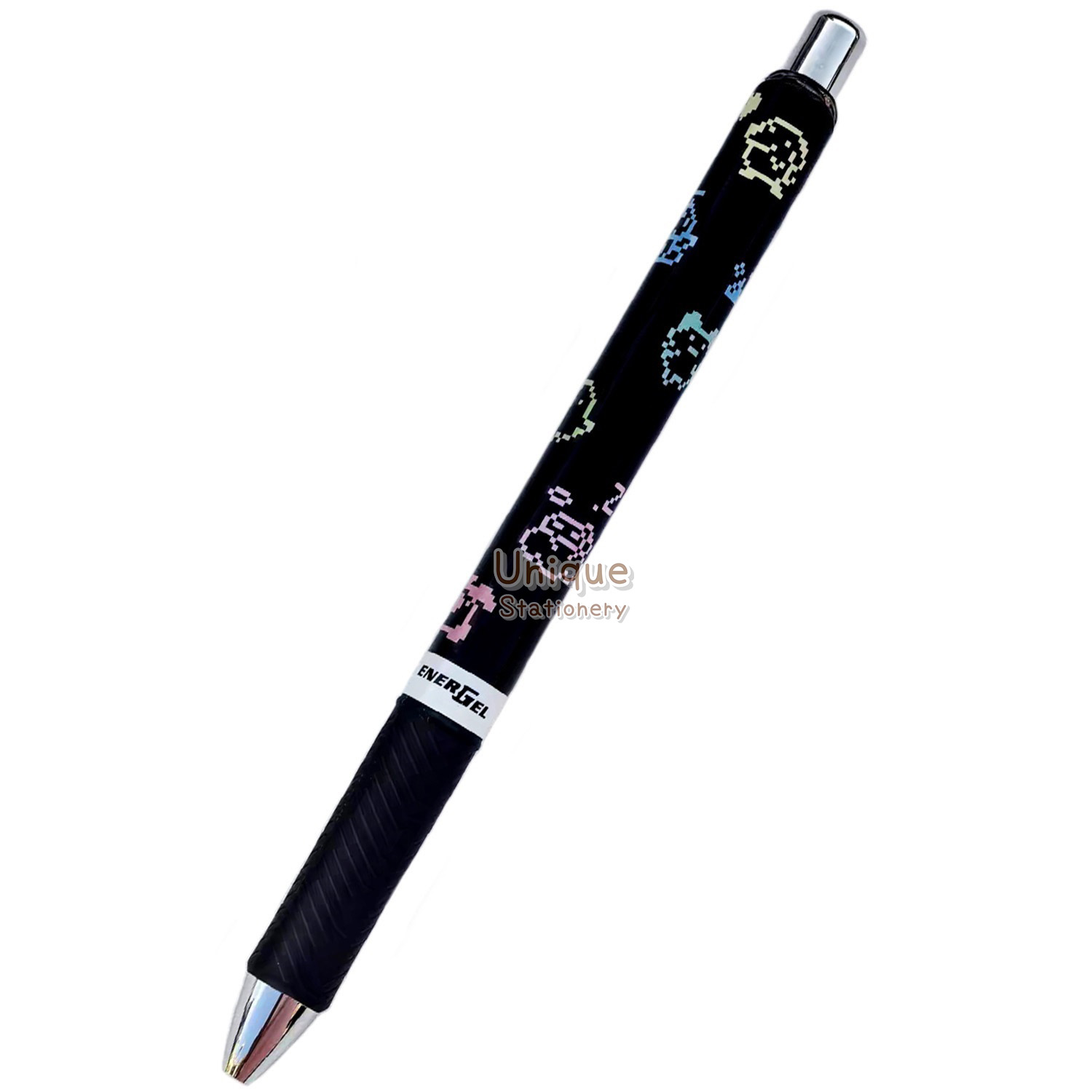 現貨｜TAMAGOTCHI 他媽哥池 日本製 Pentel EnerGel 0.5mm 黑色 啫喱筆 (232789)