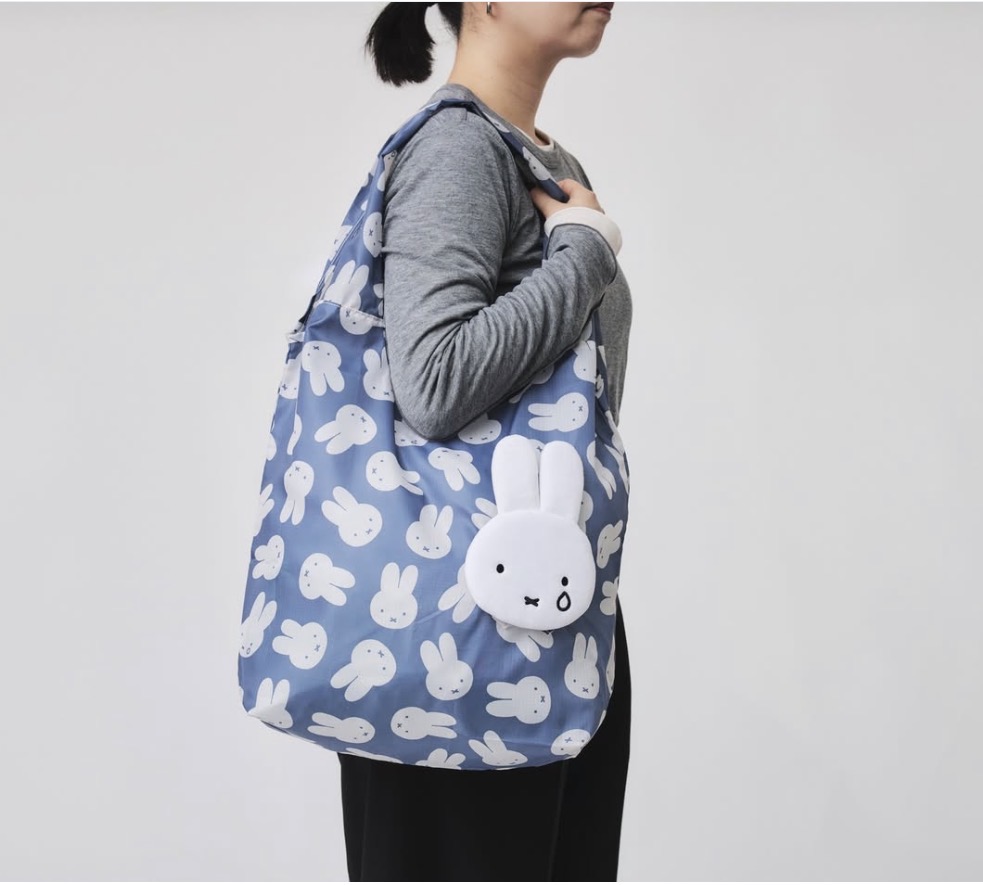 🐰現貨 - 雜誌附錄 miffy 大容量環保袋連白色miffy 頭  " 不連雜誌 "