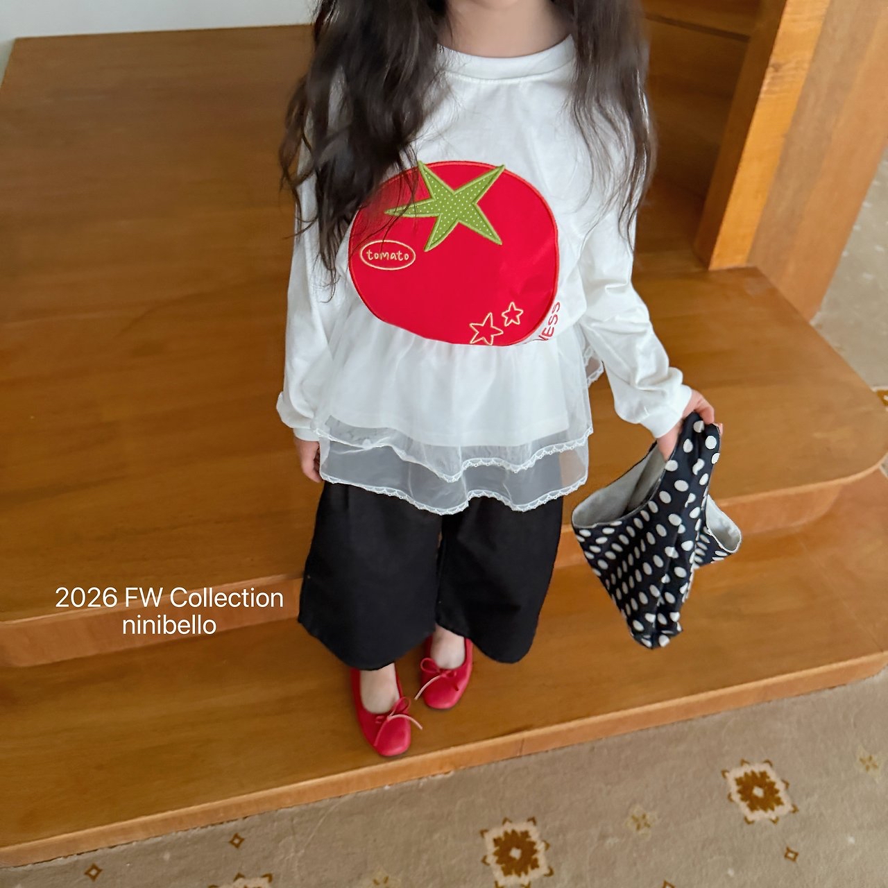 Ninibello | Tomato Patch T-shirt 