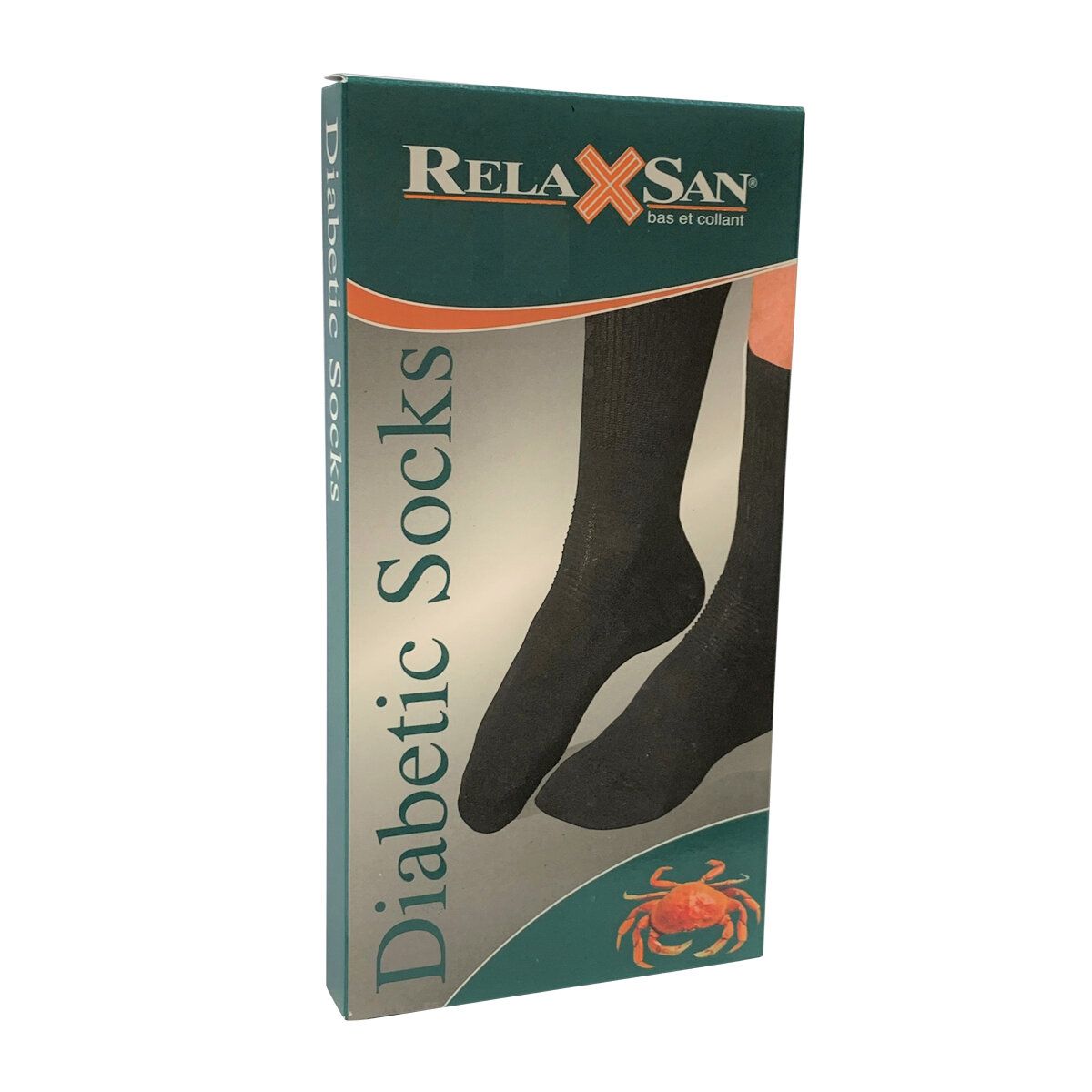 RelaxSan健康甲殼纖維襪(黑色)