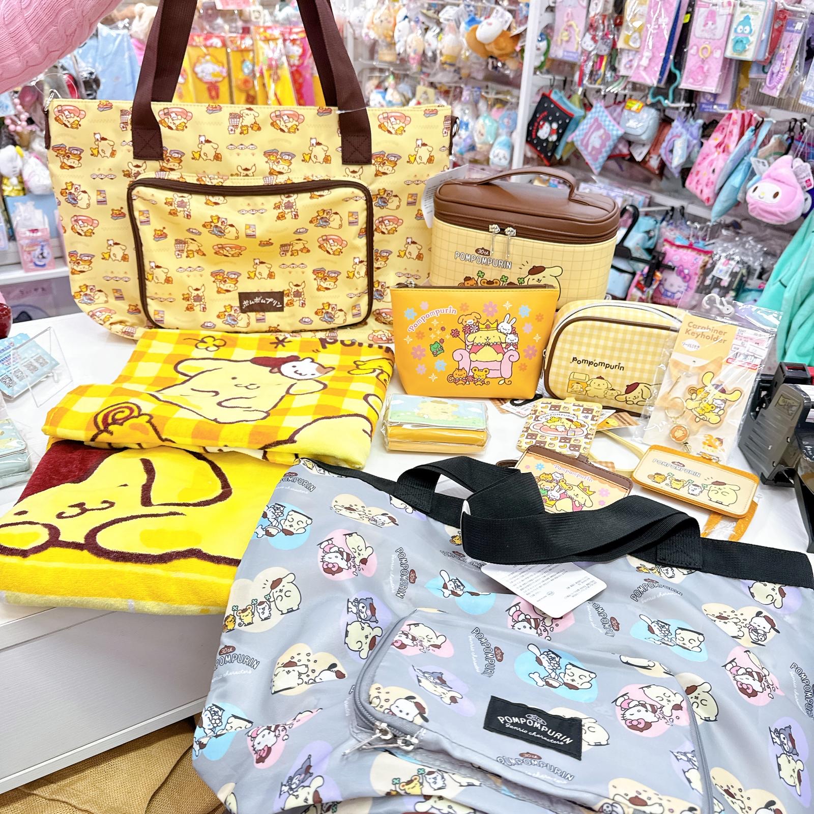 日本直送布甸狗30周年限定版毛巾化妝袋旅行喼袋卡套