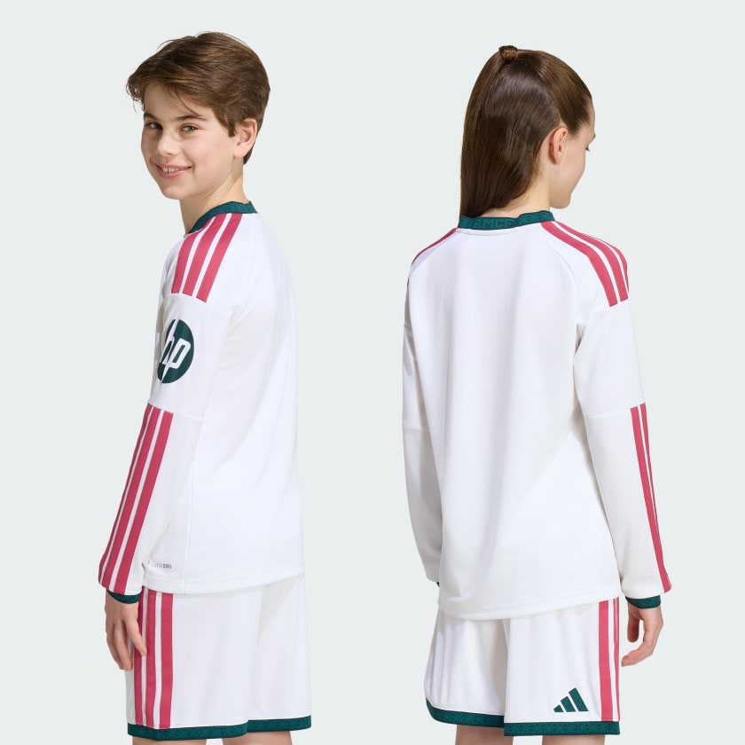 👑💎好比皇冠上鑽石與珍珠 Adidas Real Madrid 皇家馬德里 2026-27 主場童裝長袖球迷版球衣 (可加印字章) KC3947