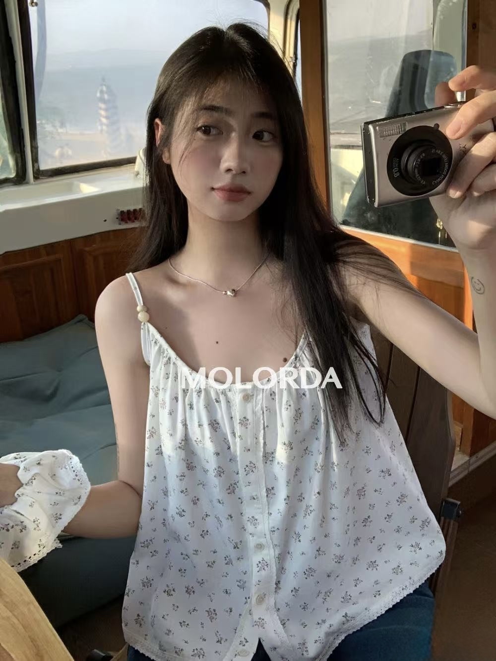 TP380韩系碎花吊带