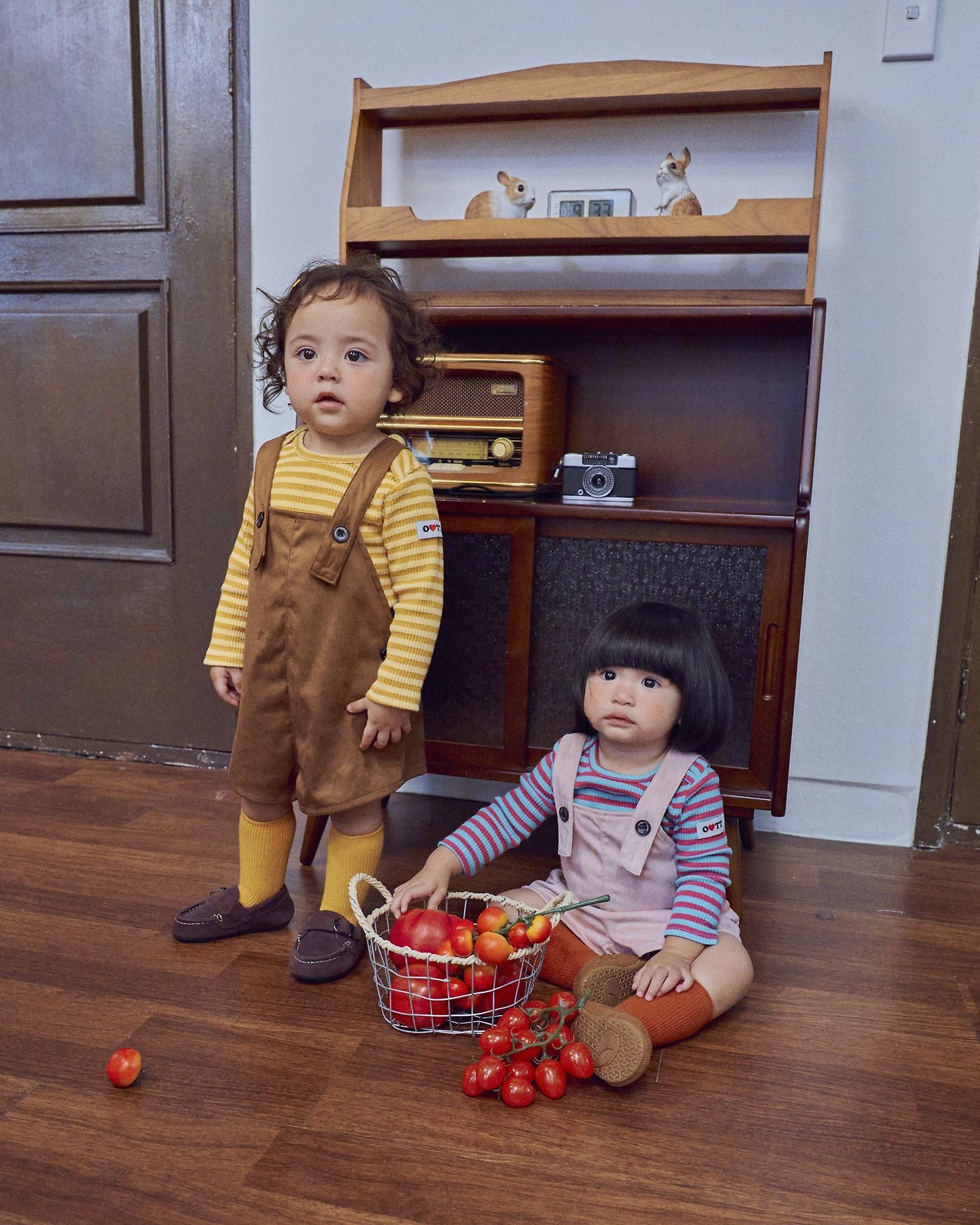 OOTT | Brownie short overalls
