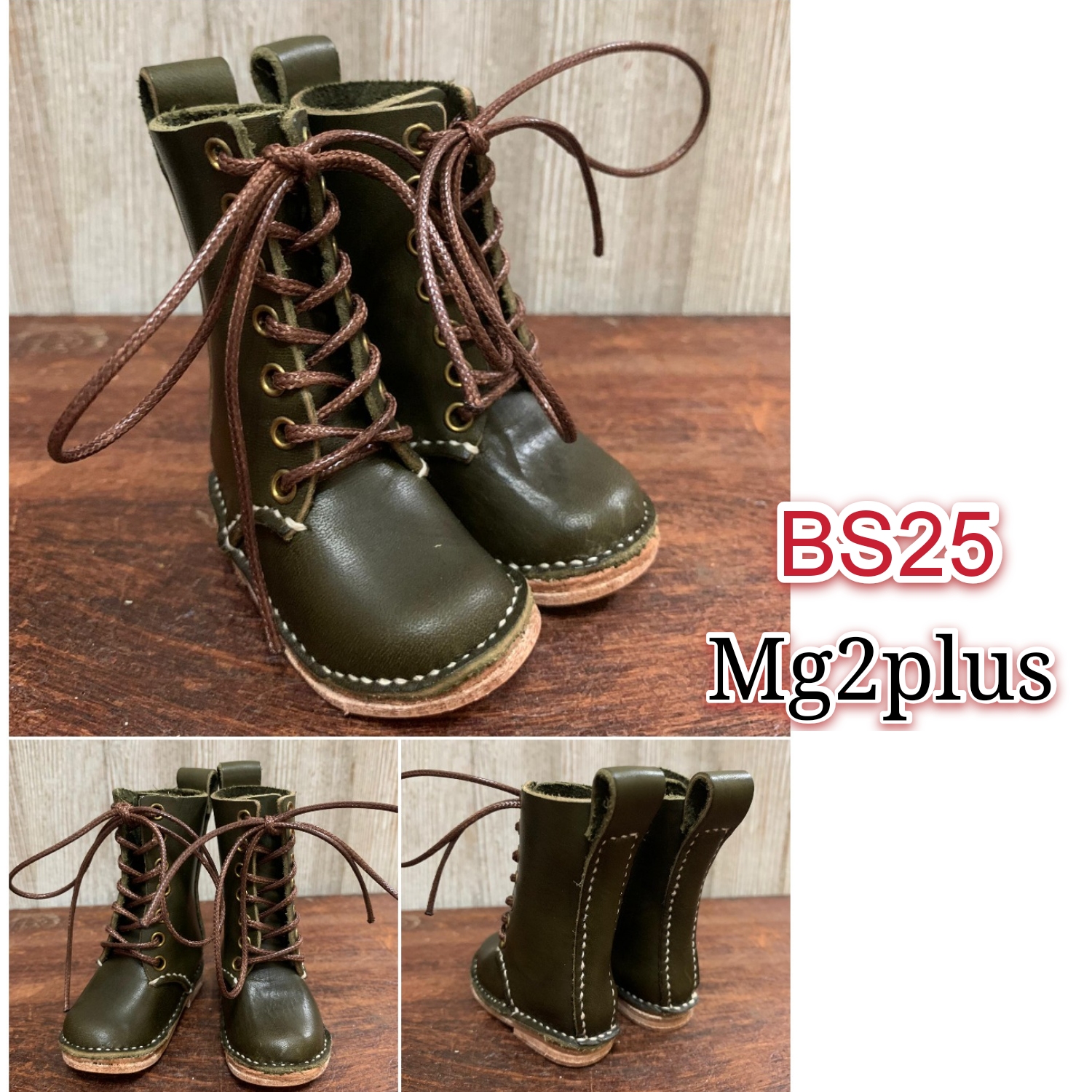【MG2Plus】handmade leather classic boots by Mg2plus