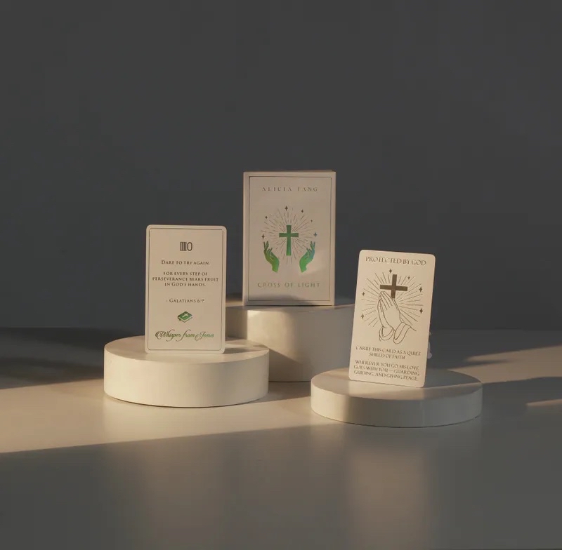 Cross of Light耶穌智慧神諭卡/ 肯定與療癒卡牌by Alicia Tang