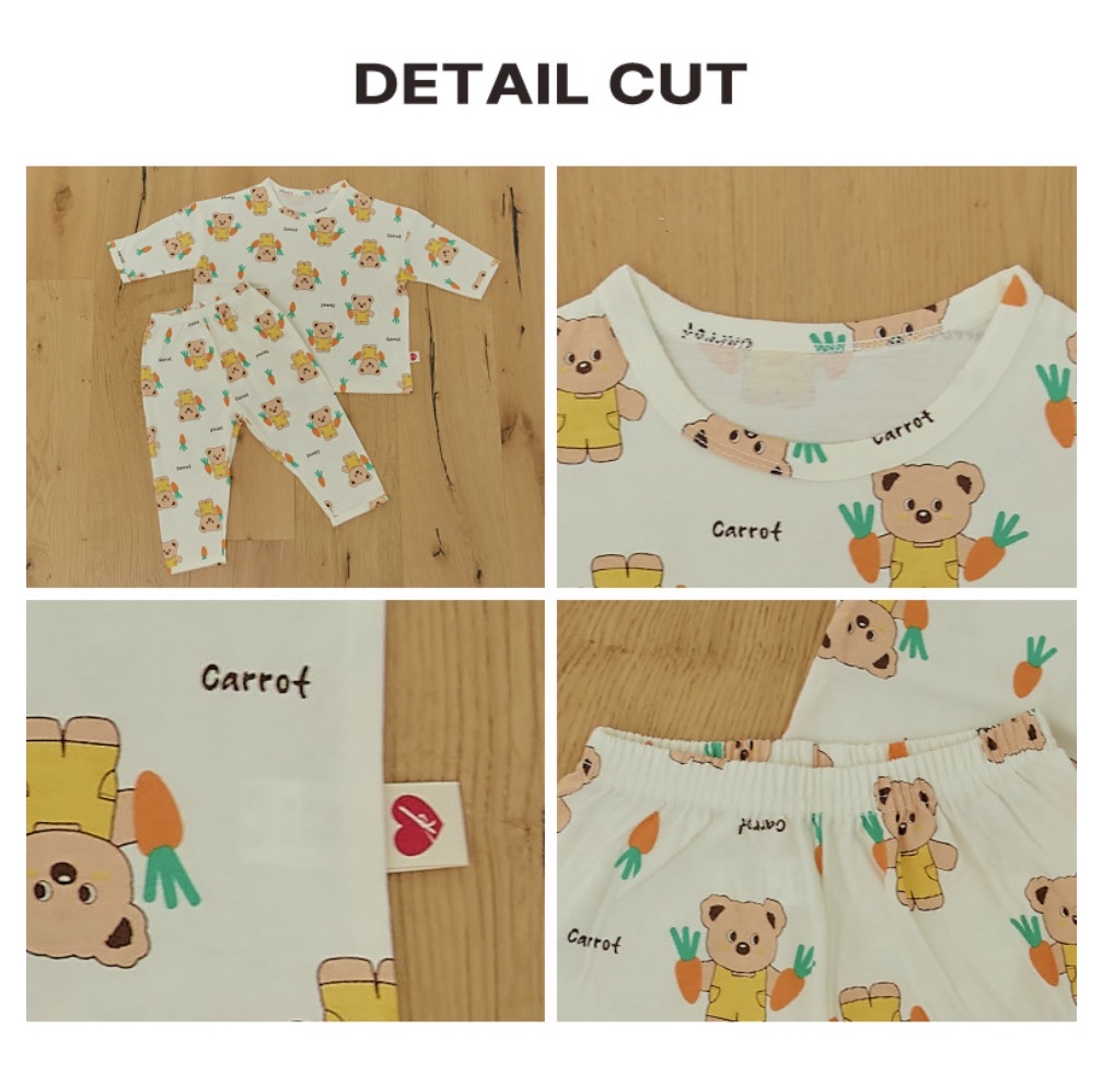 kikistory 棉+莫代爾9分袖家居服【獨家發售!】 (預訂10-14日到貨)