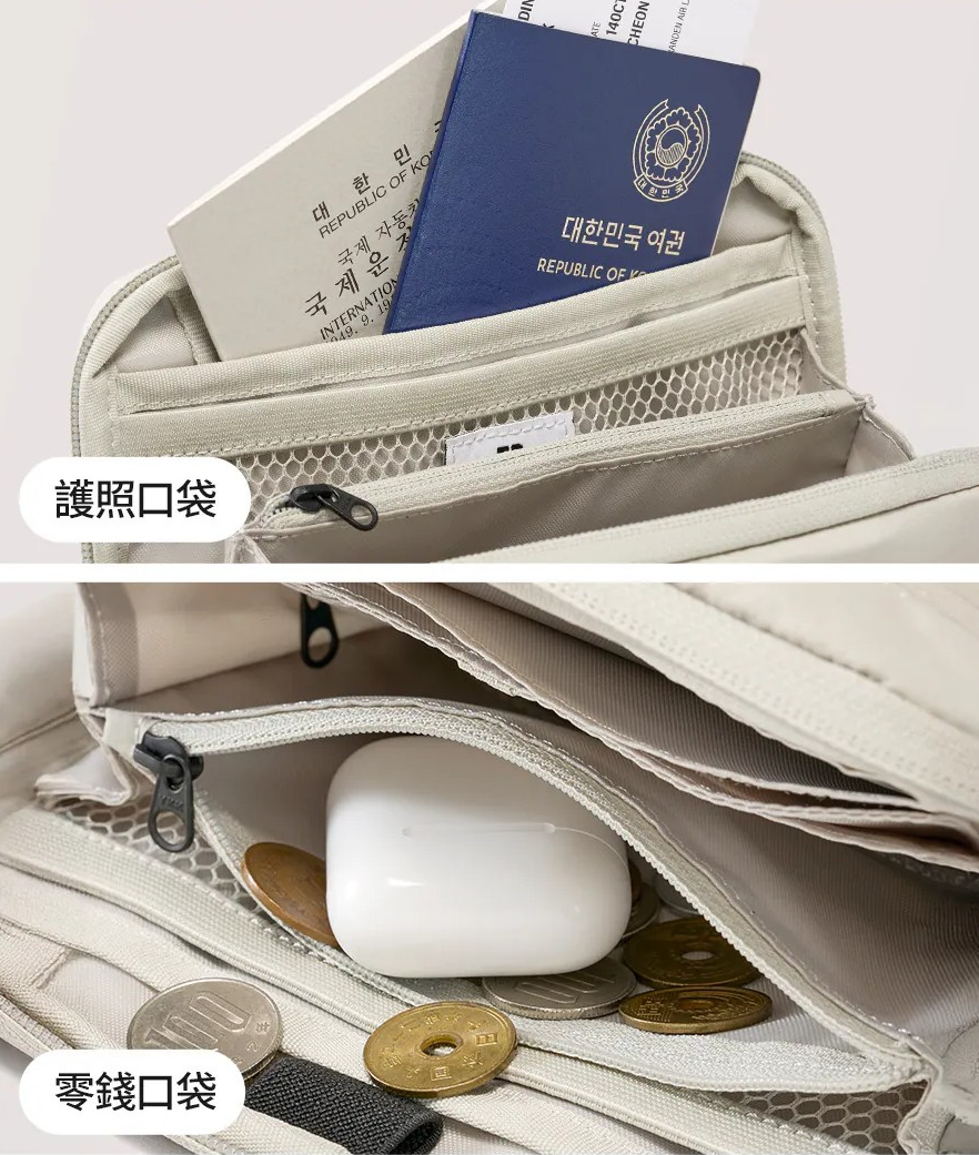 Branden 極致斜孭防盜銀包│Safe Plus Wallet Bag 斜孭防盜銀包
