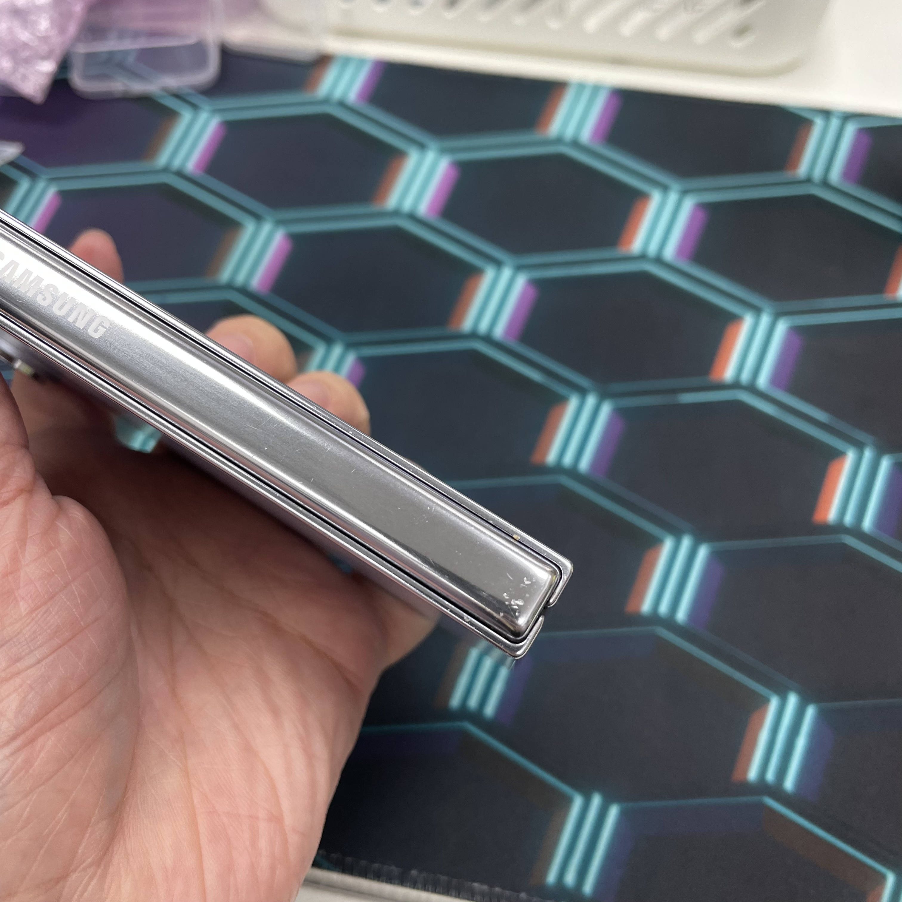 *5828B Galaxy Z Fold 5 勁靚機 12+512GB 藍色 blue