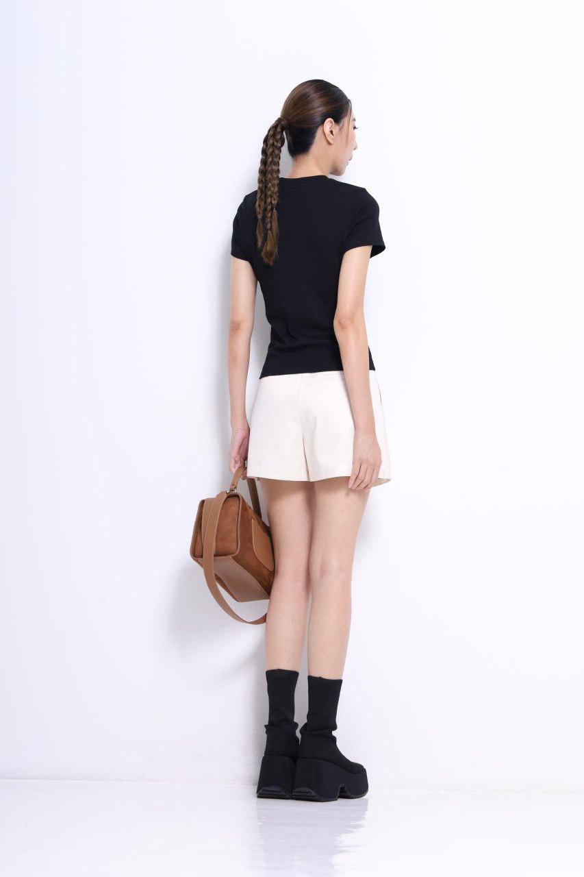 刺绣小狗图案上衣 2611