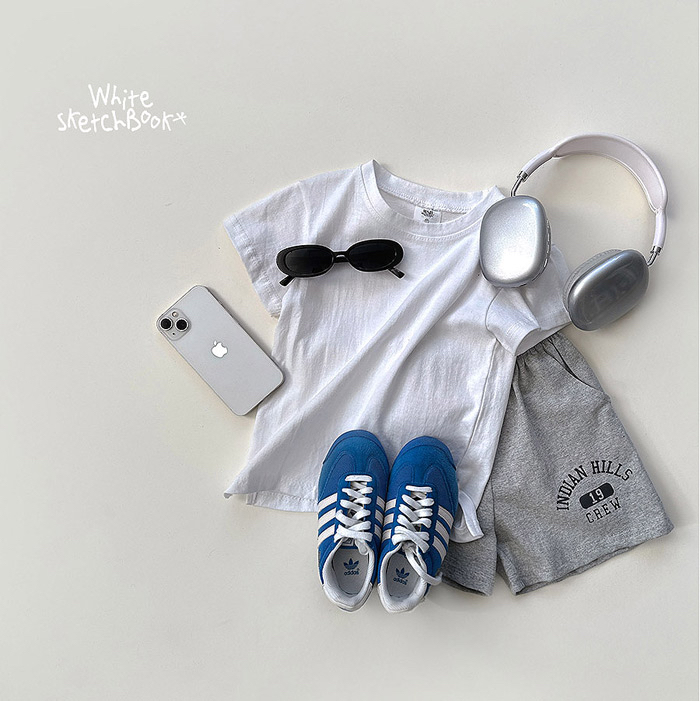 🇰🇷WhiteSketchBook tee