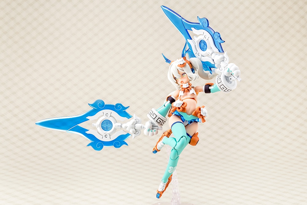 (預訂訂金 $100) (總價 $281) 壽屋 Kotobukiya Megami Device 女神裝置 PUNI MOFU Lin 1/1 模型 (KO08457) (行版) 