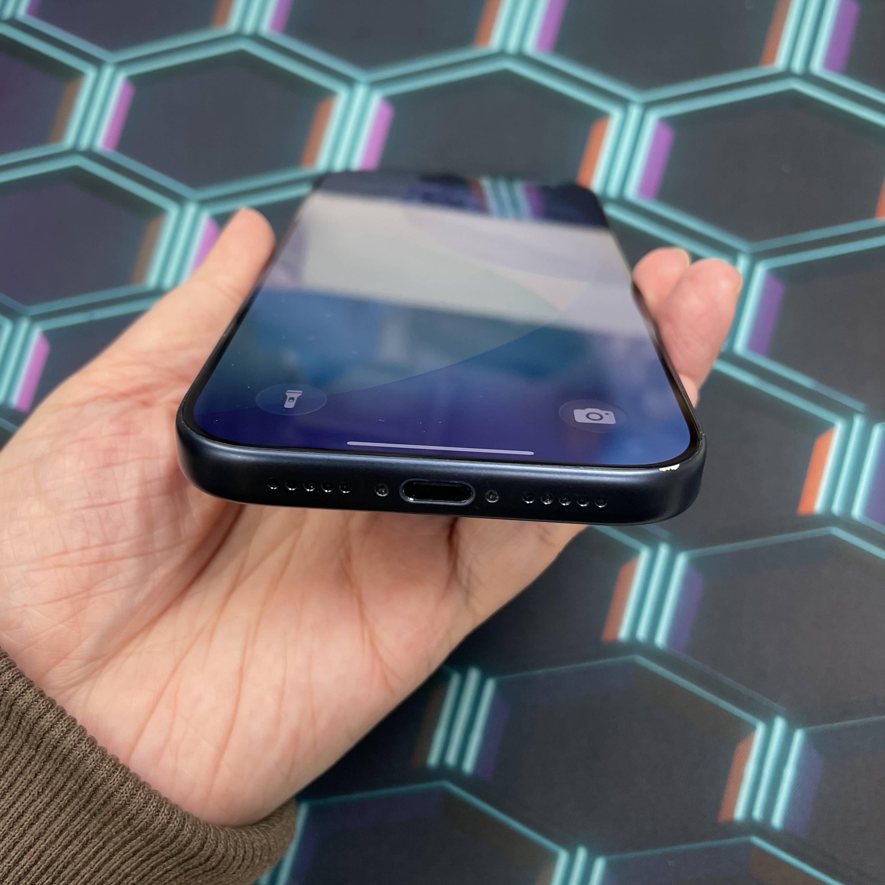 *6043 17 Pro 超靚機 512GB 電100 藍色 blue