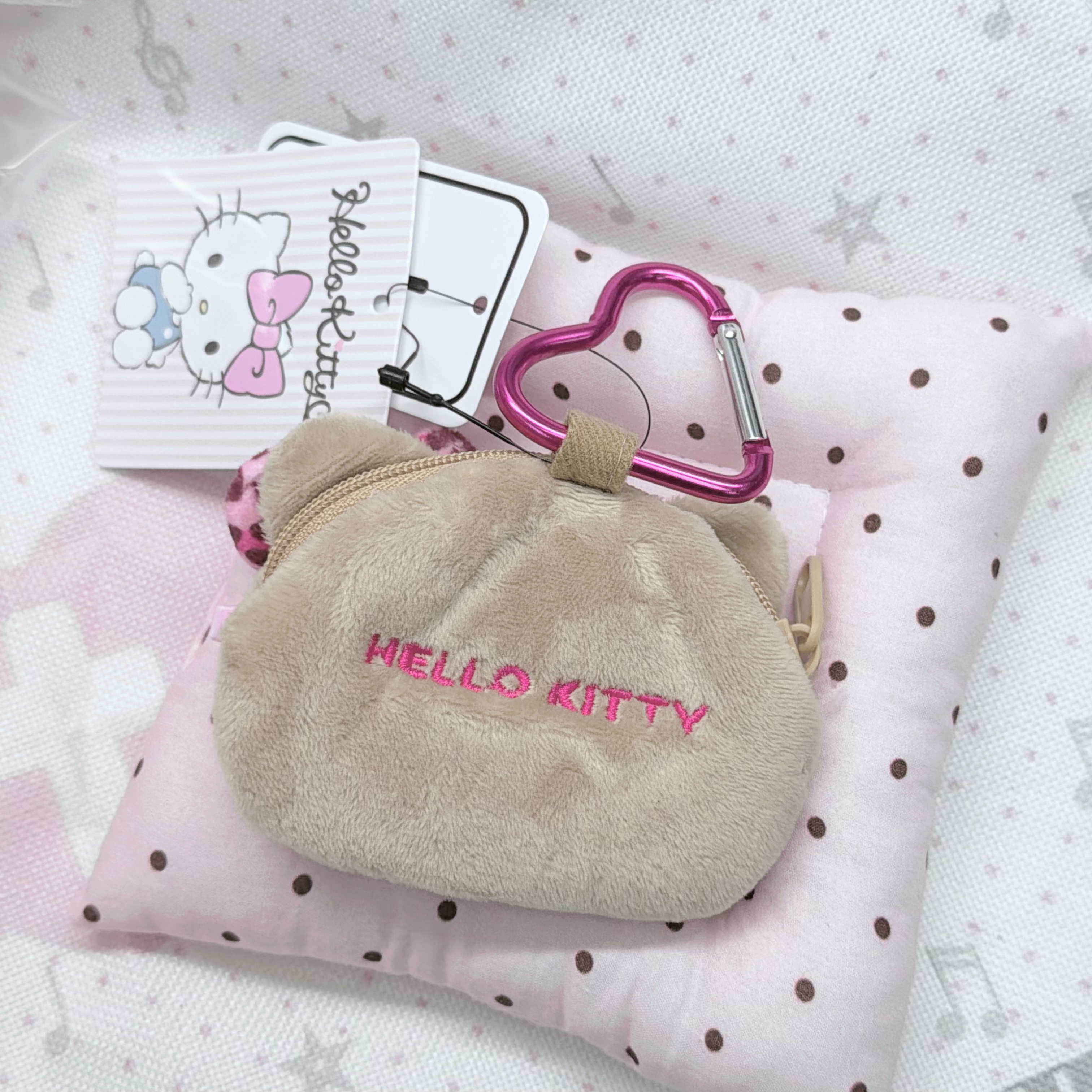 Kitty 8cm pouch散銀小袋子