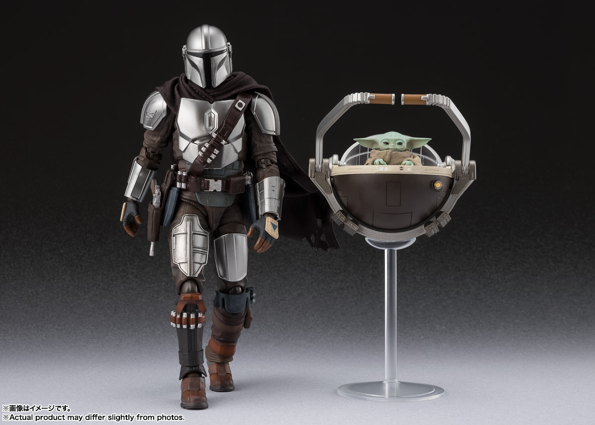 (預訂訂金 $200) (總價 $669) Bandai S.H.Figuarts Mandalorian & Grogu (STAR WARS: The Mandalorian and Grogu) SHF 曼達洛人 & 古古 (星球大戰：曼達洛人) (行版) 