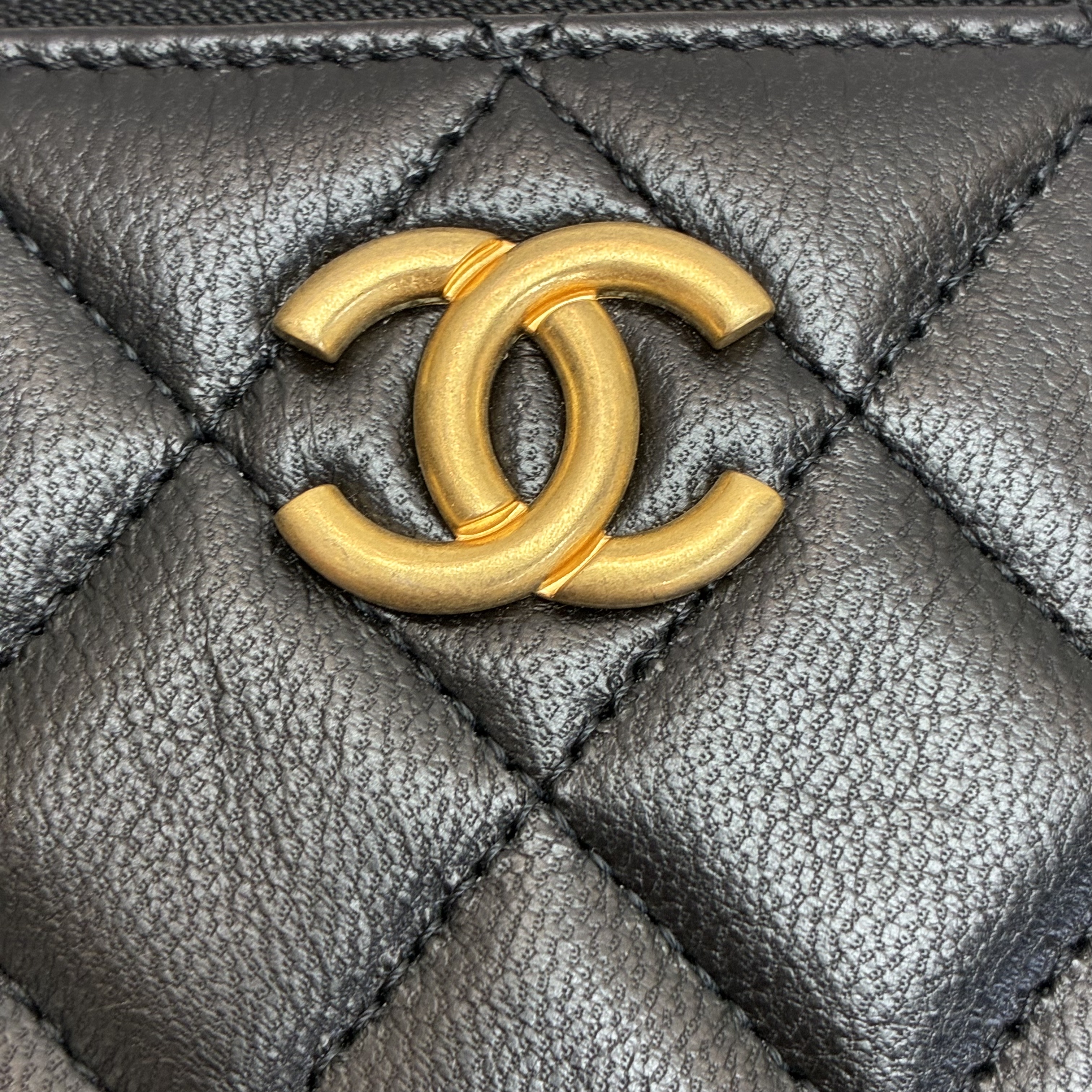 Full set Chanel Vanity case鏈帶肩背袋