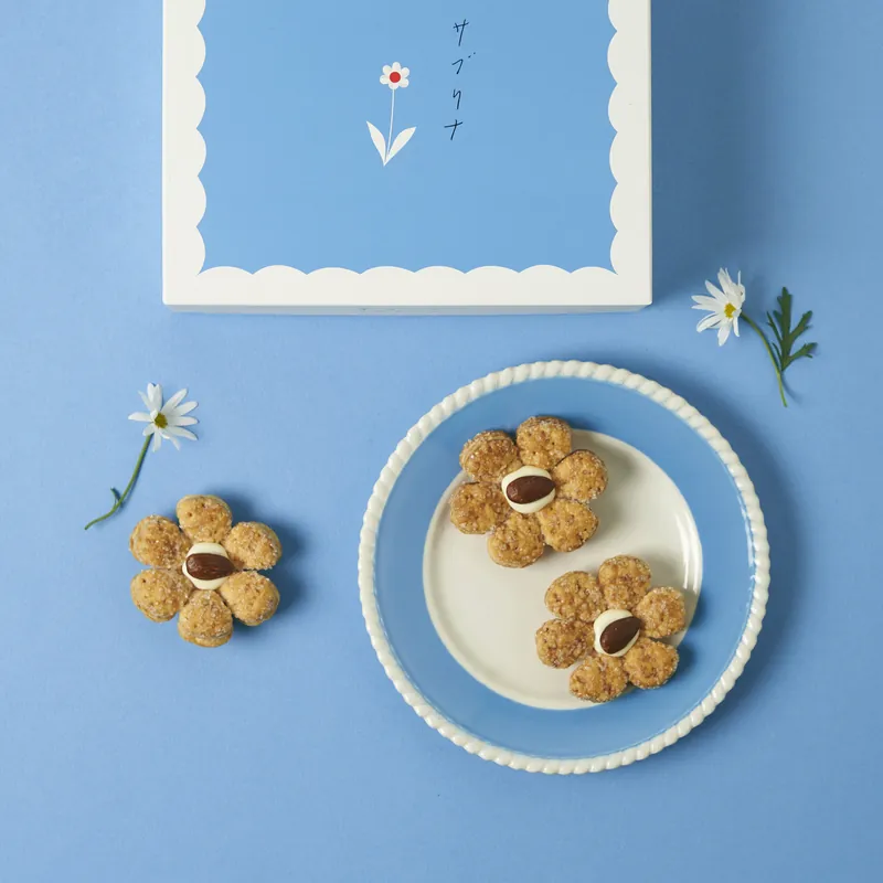 日本直送薰るバターSabrina｜牛油花酥餅10入