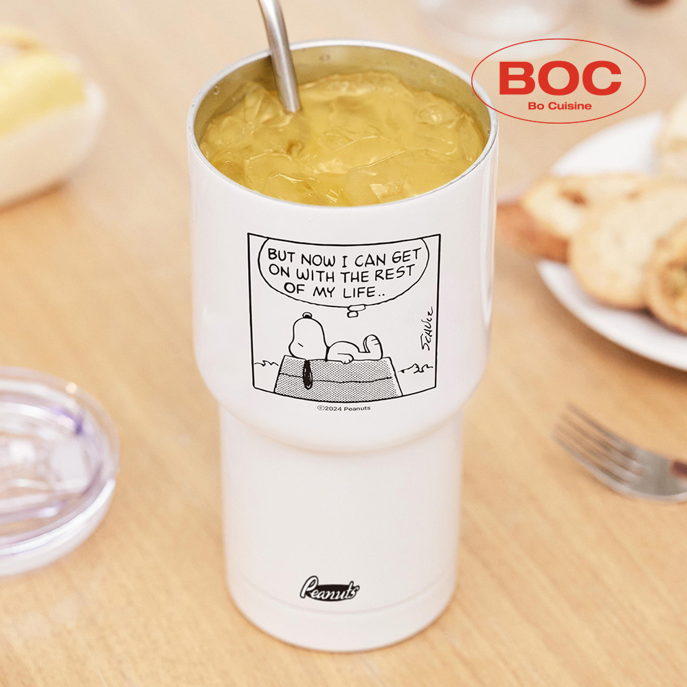 [Peanuts] Snoopy Cartoon Tumbler 600ml
