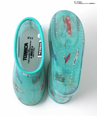 🇯🇵預訂 日本直送🇯🇵BREEZE x TOMICA車車圖案兒童雨靴水靴