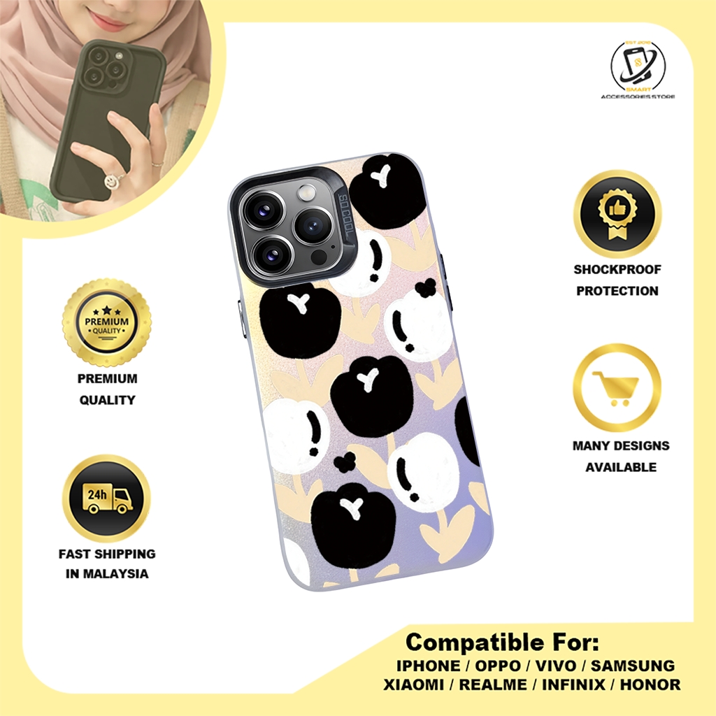 IMD CASE PHONE FOR IPHONE - DESIGN FLOWER A5